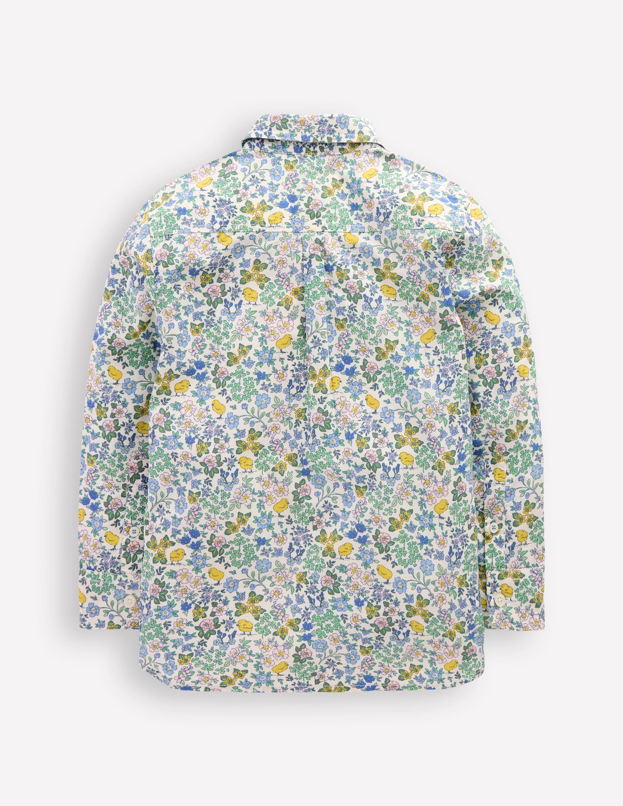 Cotton Shirt-Easter Chick Floral - Image 2