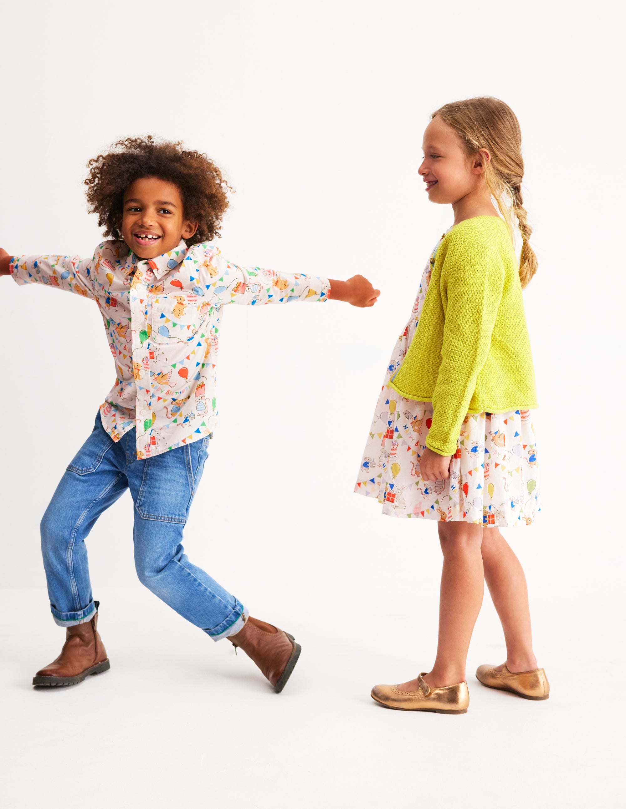 Cotton Shirt-Birthday Print - Image 4