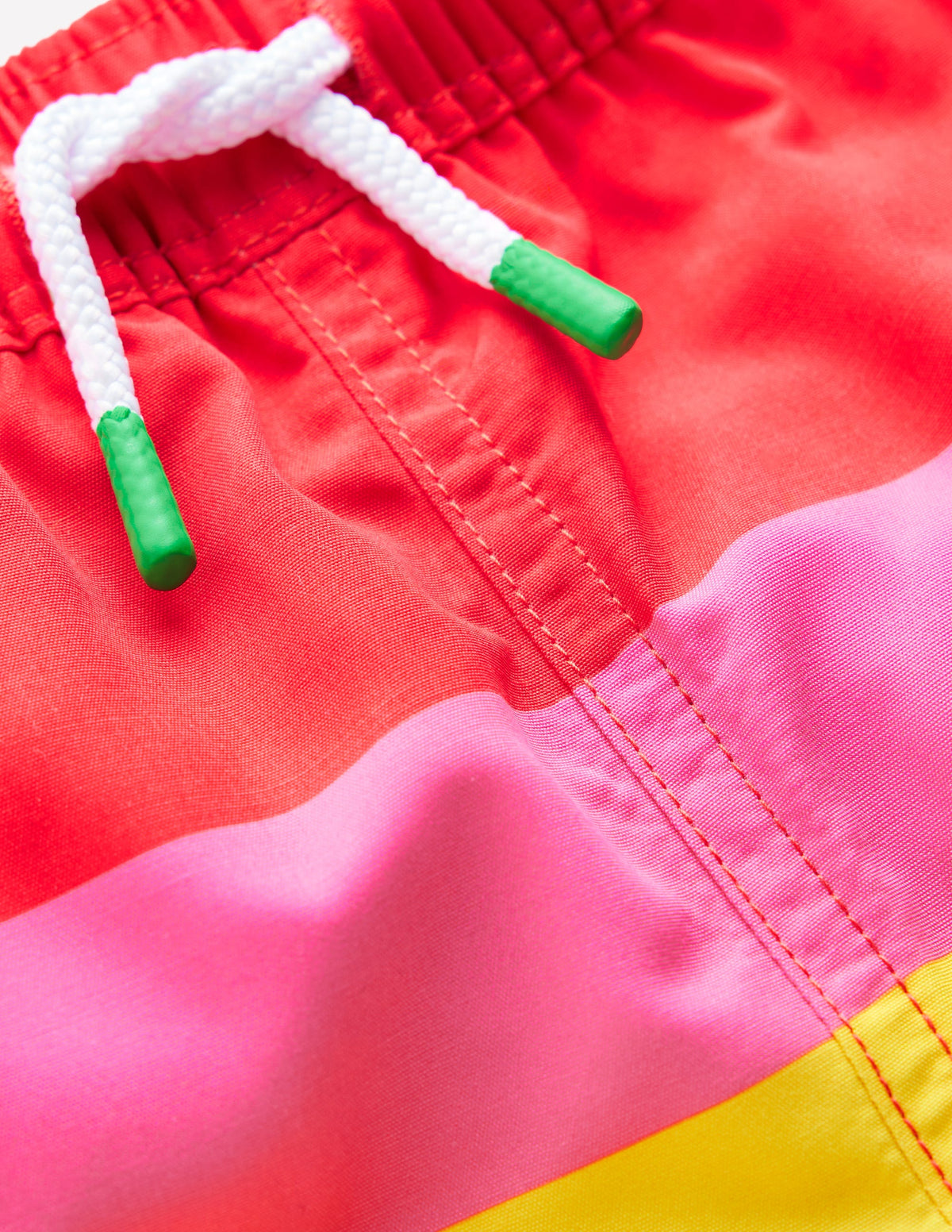 Swim Shorts-Red Multi Stripe - Image 3