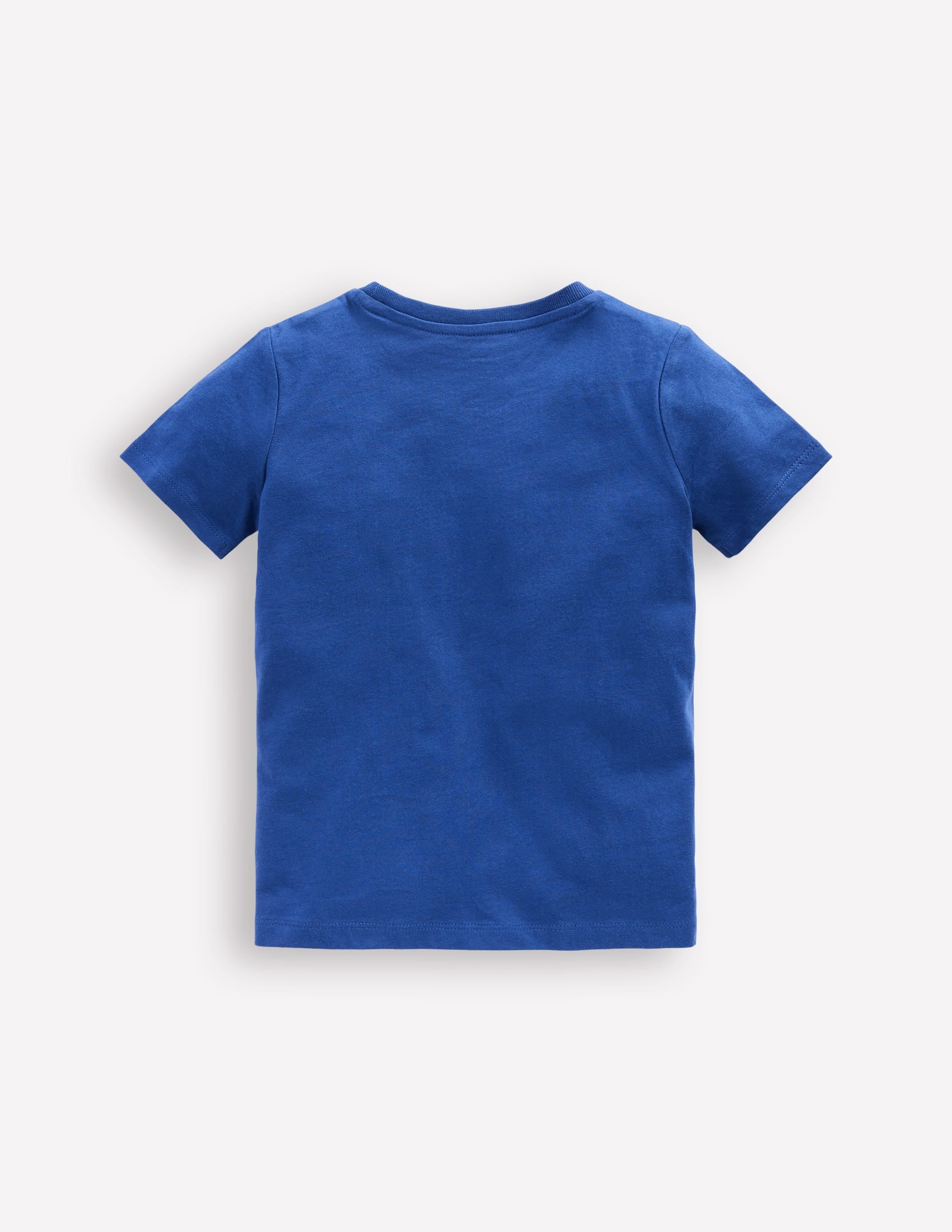 Short Sleeve Bouclé T-shirt-Starboard Blue Dogs - Image 2