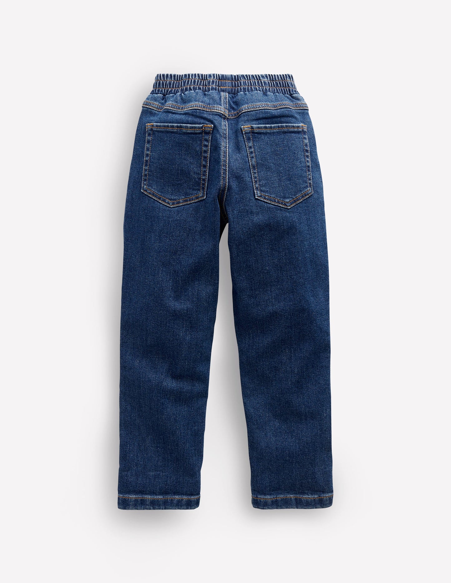Pull-On Jeans-Mid Wash