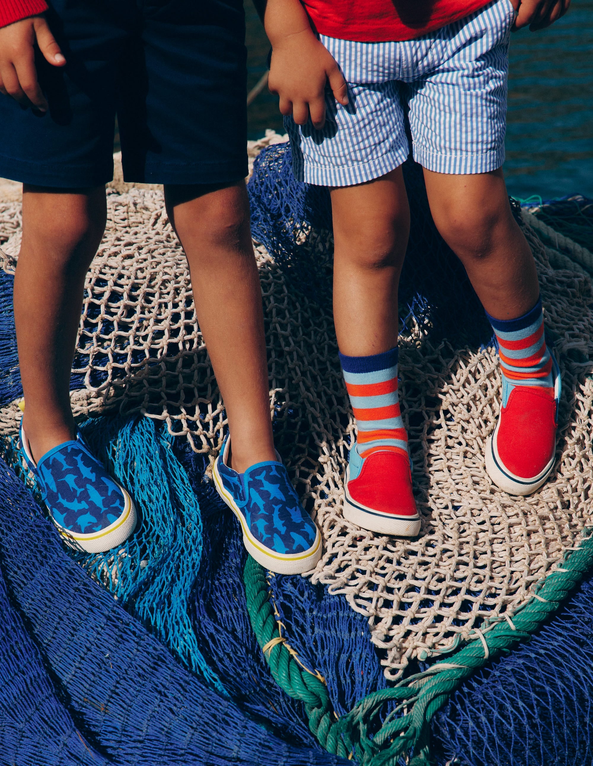 Canvas Slip-Ons-Soft Multi - Image 1