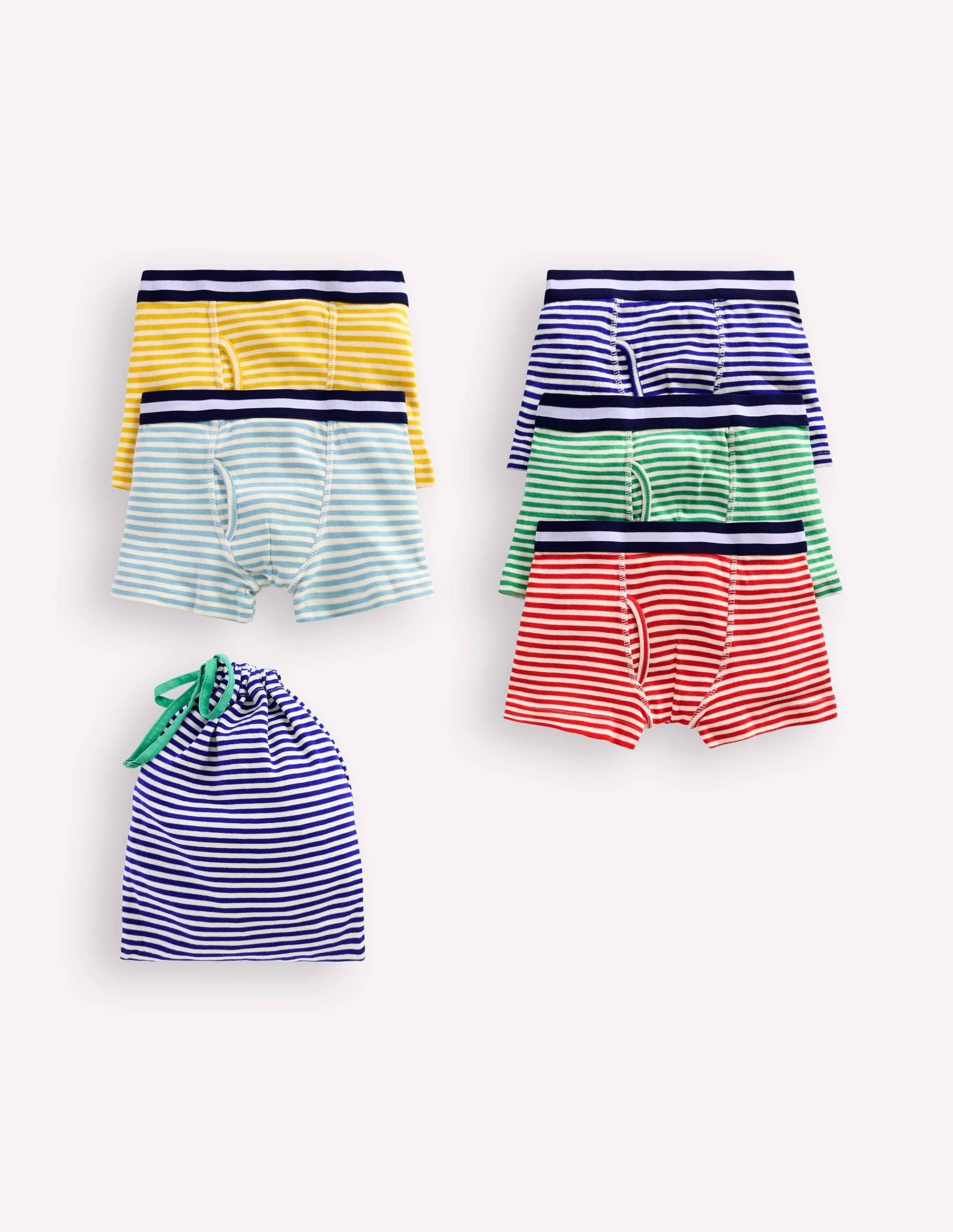 5-Pack Boxer-Rainbow stripe - Image 1