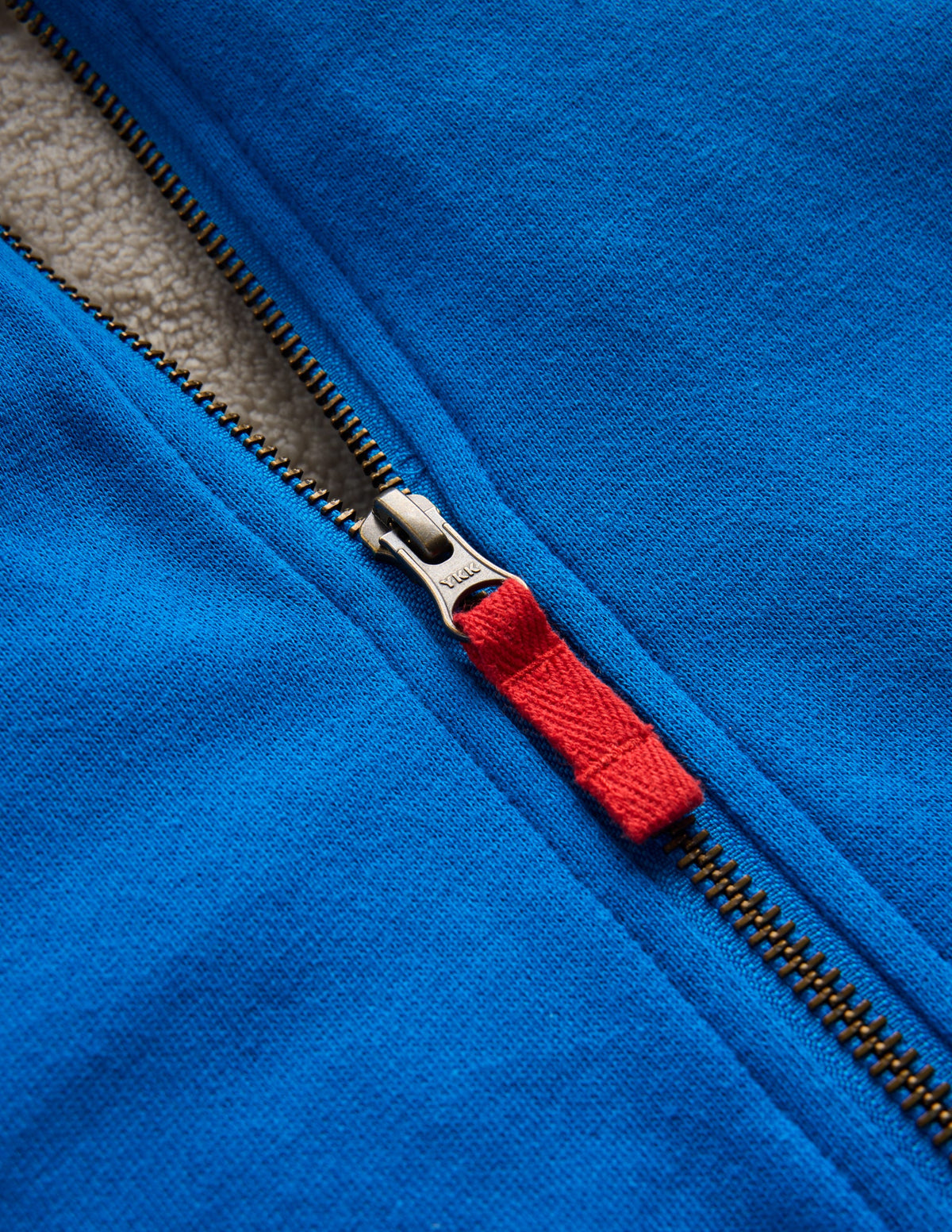 Shaggy-Lined Hoodie-Kingfisher Blue Rocket - Image 3