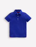Piqué Polo Shirt-Bright Blue