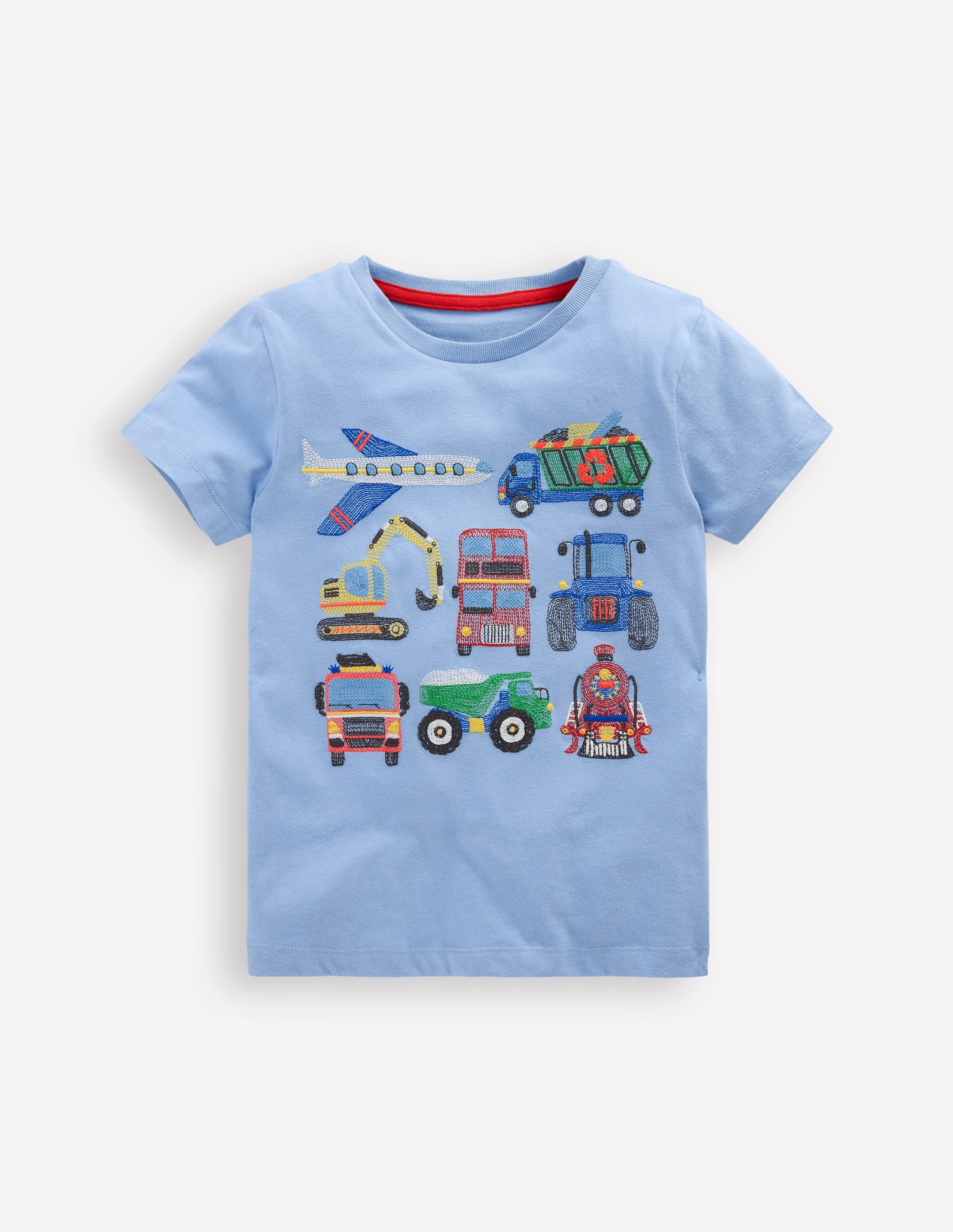 Superstitch T-Shirt-Glacier Blue Vehicles - Image 1