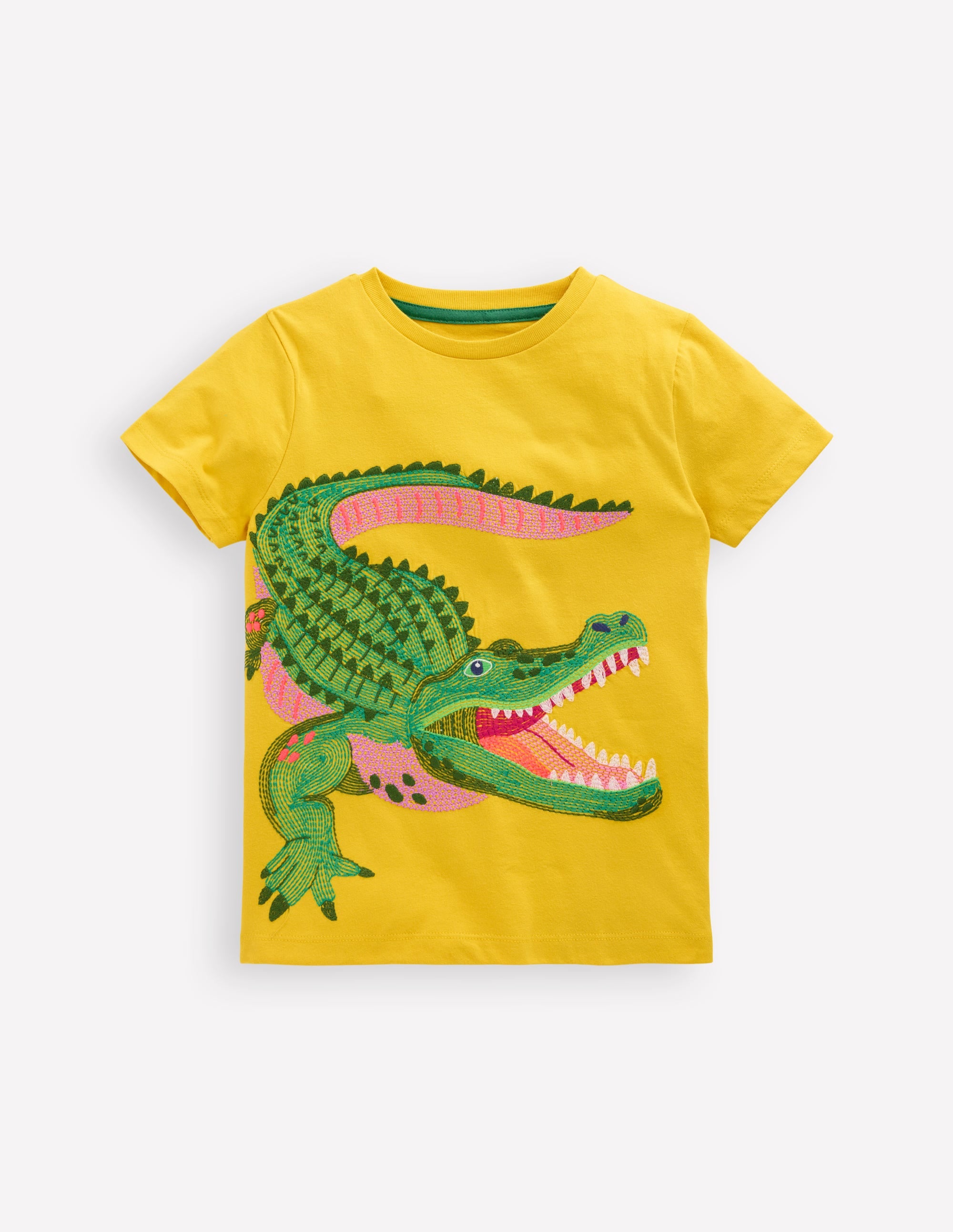 Superstitch T-Shirt-Zest Yellow Crocodile - Image 1