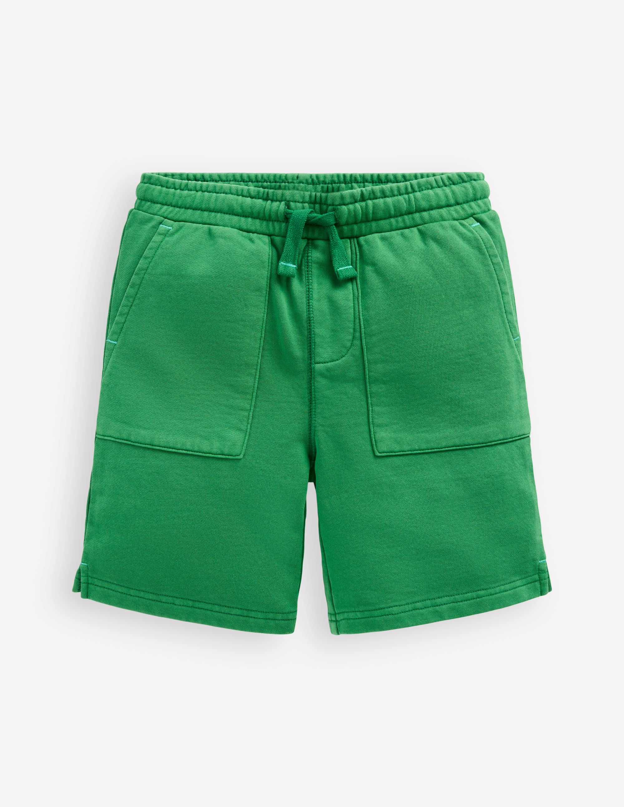 Garment Dye Sweatshorts-Highland Green - Image 1