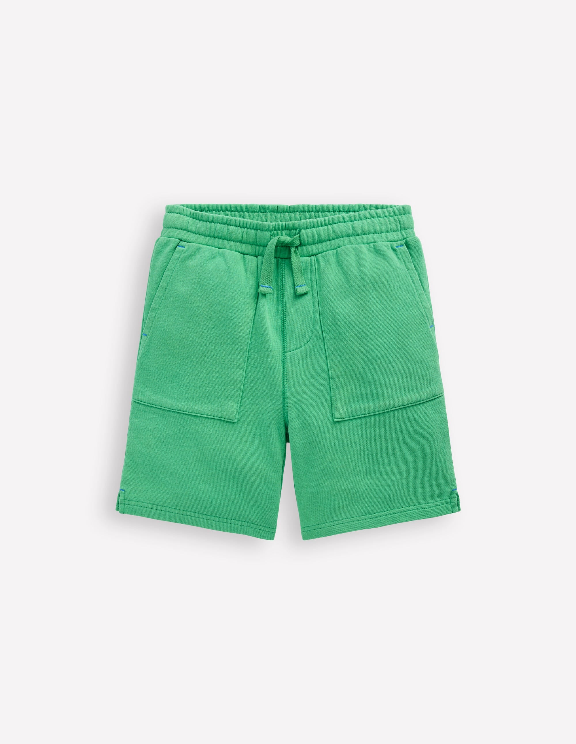 Garment Dye Sweatshorts-Green Spruce - Image 1