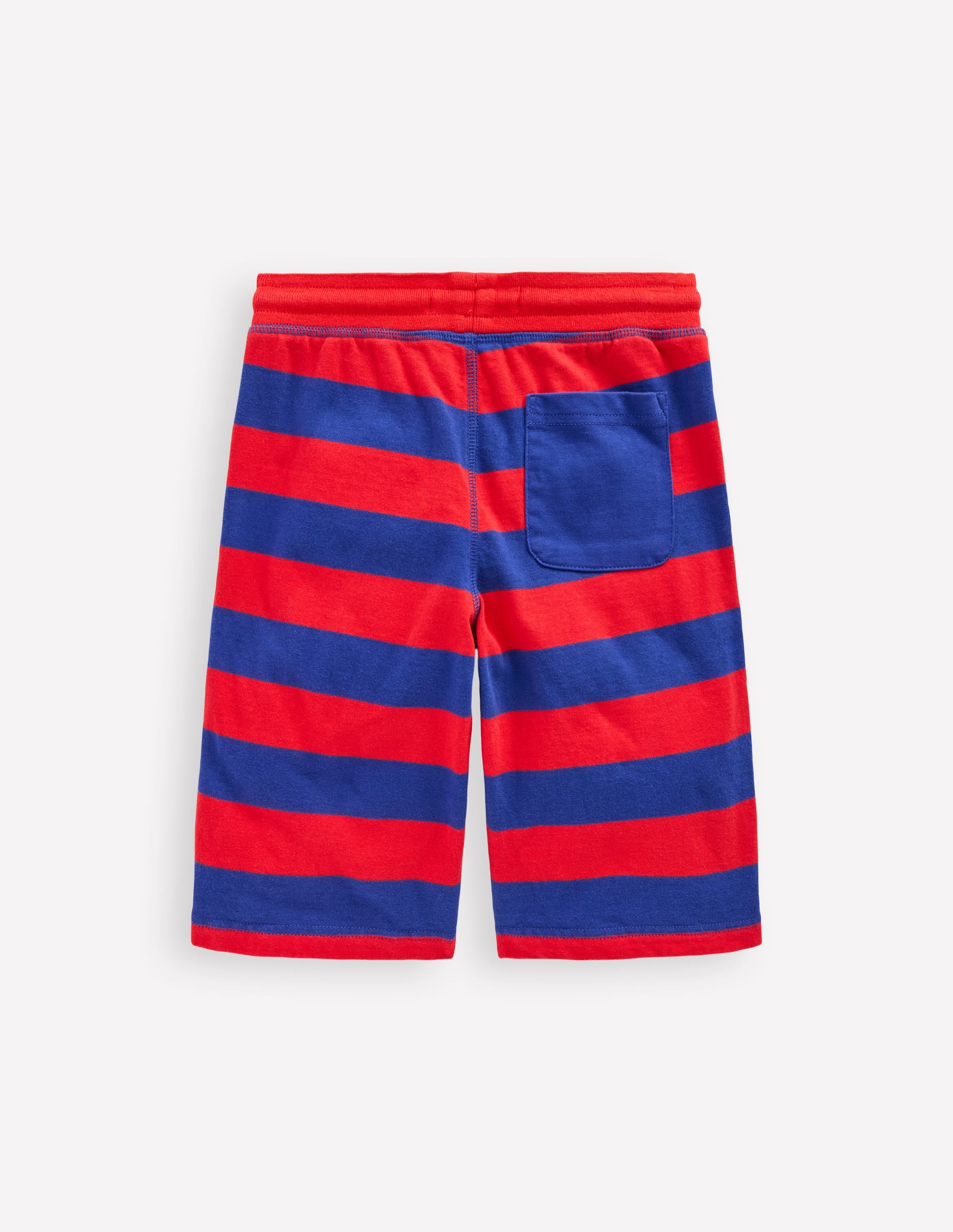 Jersey Baggies-Poppy Red/ Sapphire Blue - Image 2