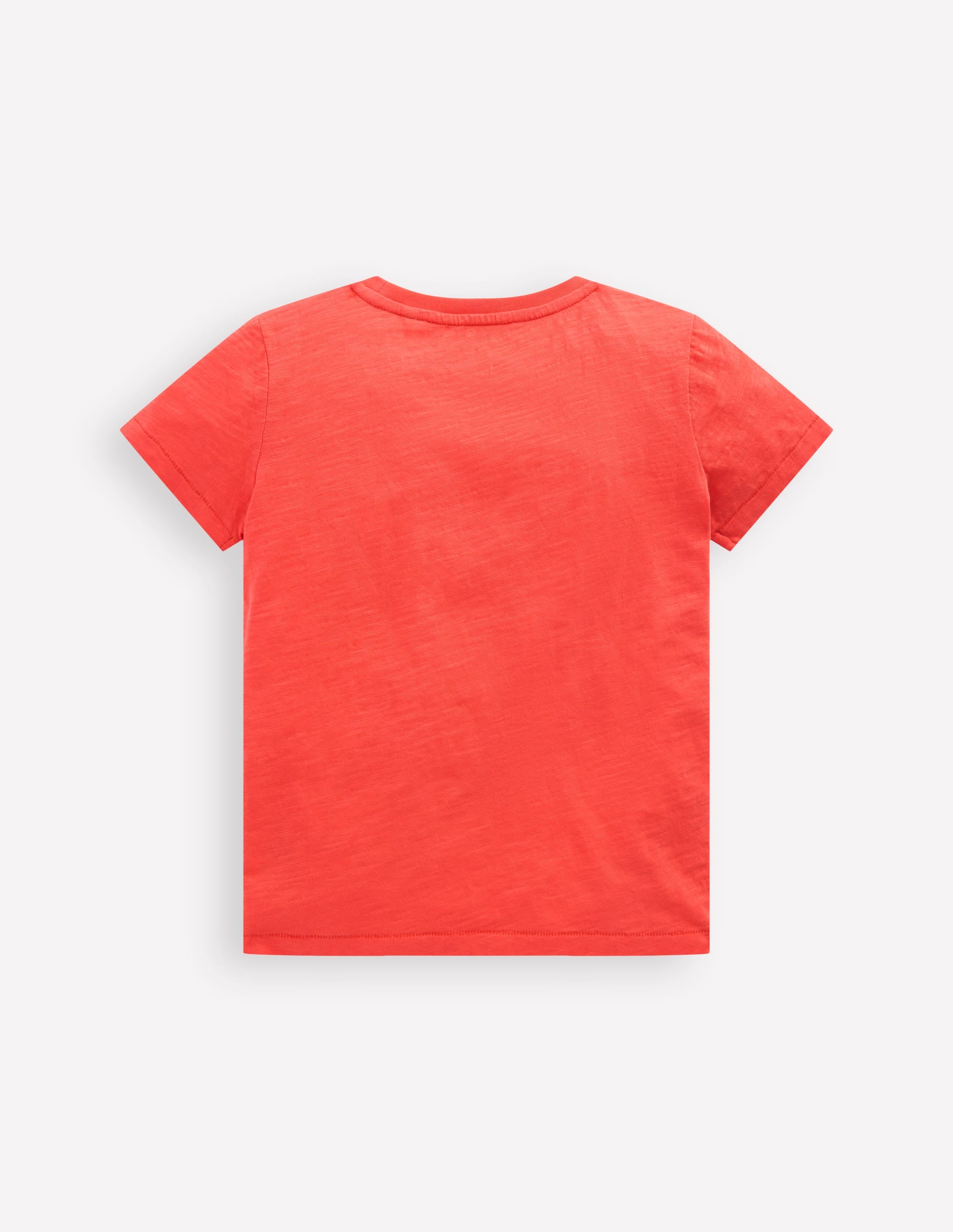 Everyday Short Sleeve T-Shirt-Coral Orange - Image 2