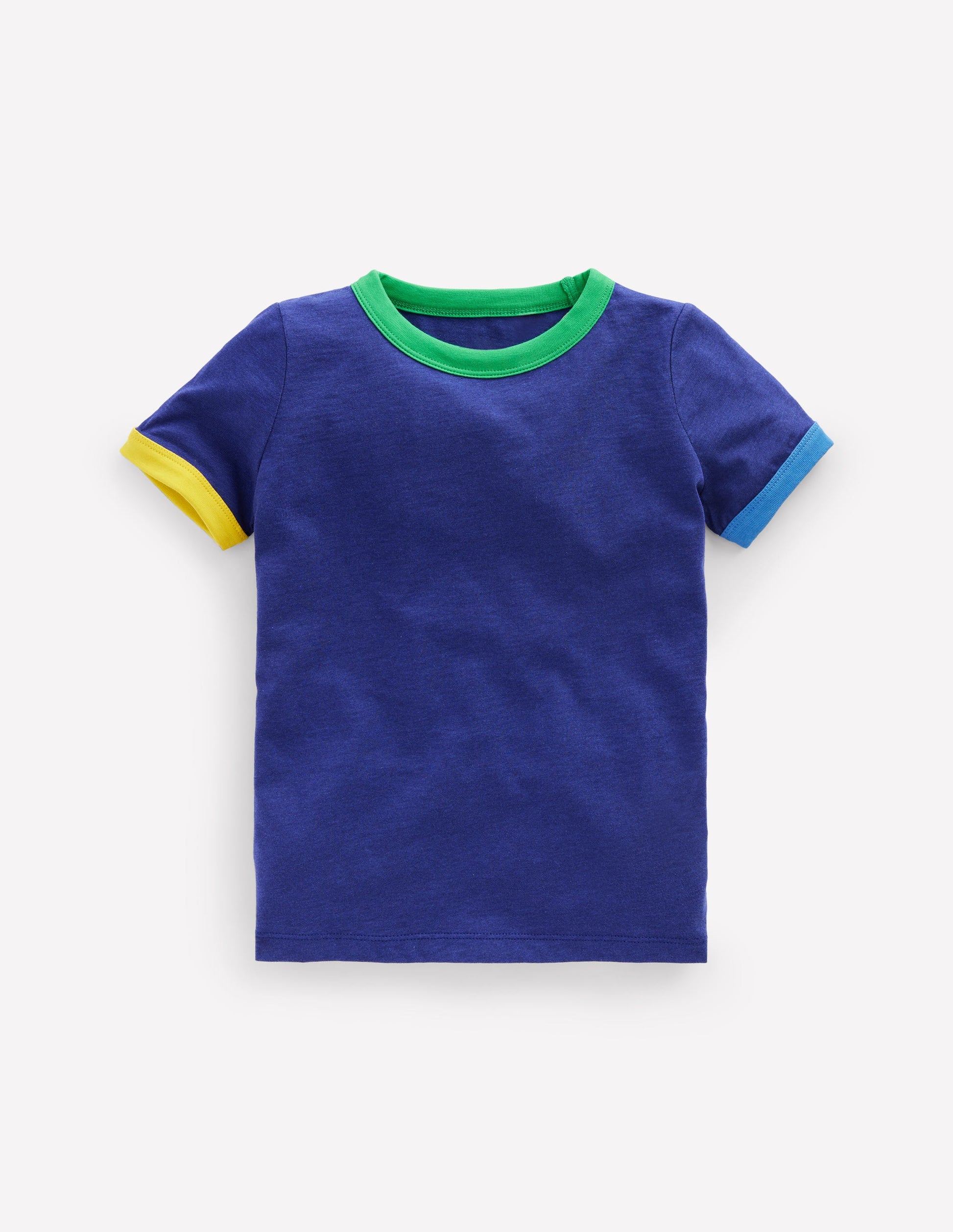 Ringer T-Shirt-Starboard Blue-1