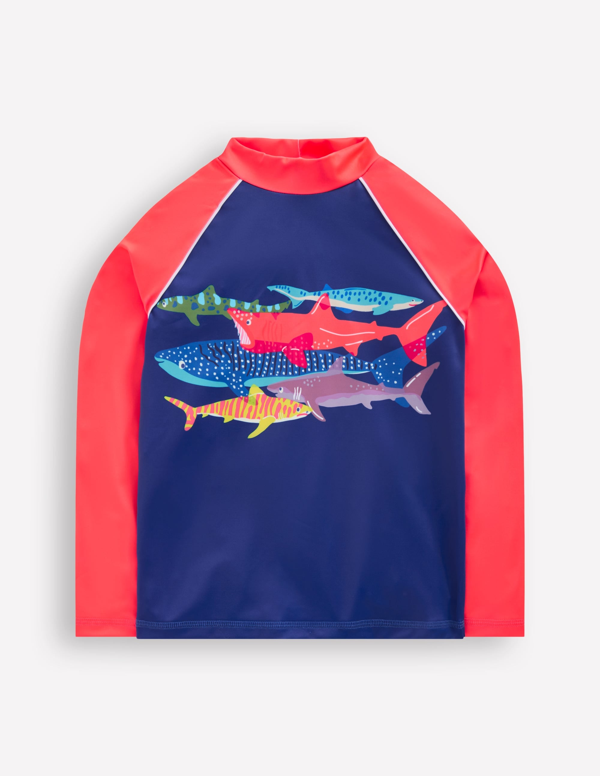 Logo Rash Vest-Riso Shark - Image 1