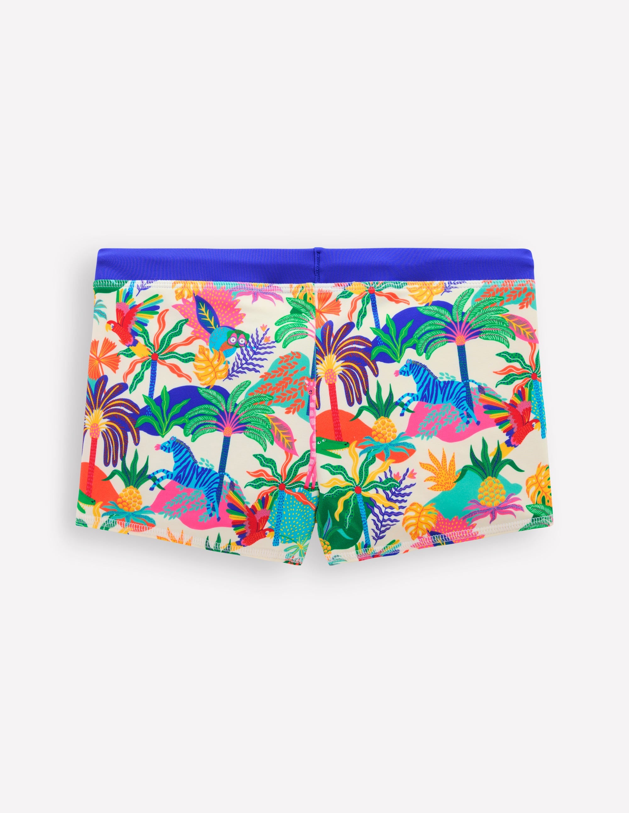 Swim Trunks-Ivory Multi Jungle - Image 2