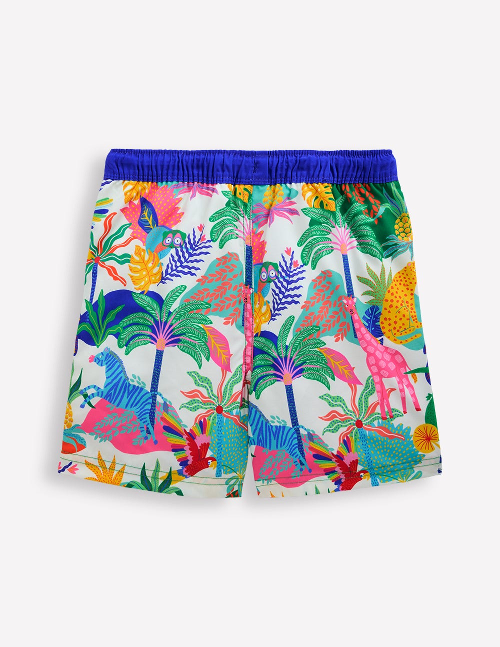 Swim Shorts-Ivory Multi Jungle - Image 2