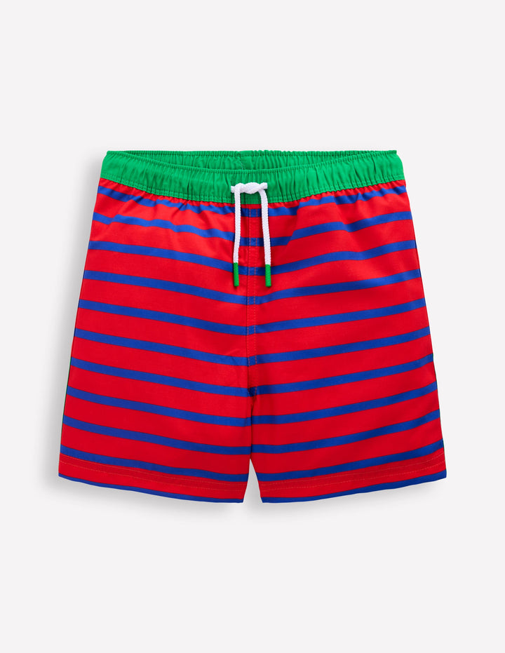 Swim Shorts-Gallery Blue/ Poppy Red Croc