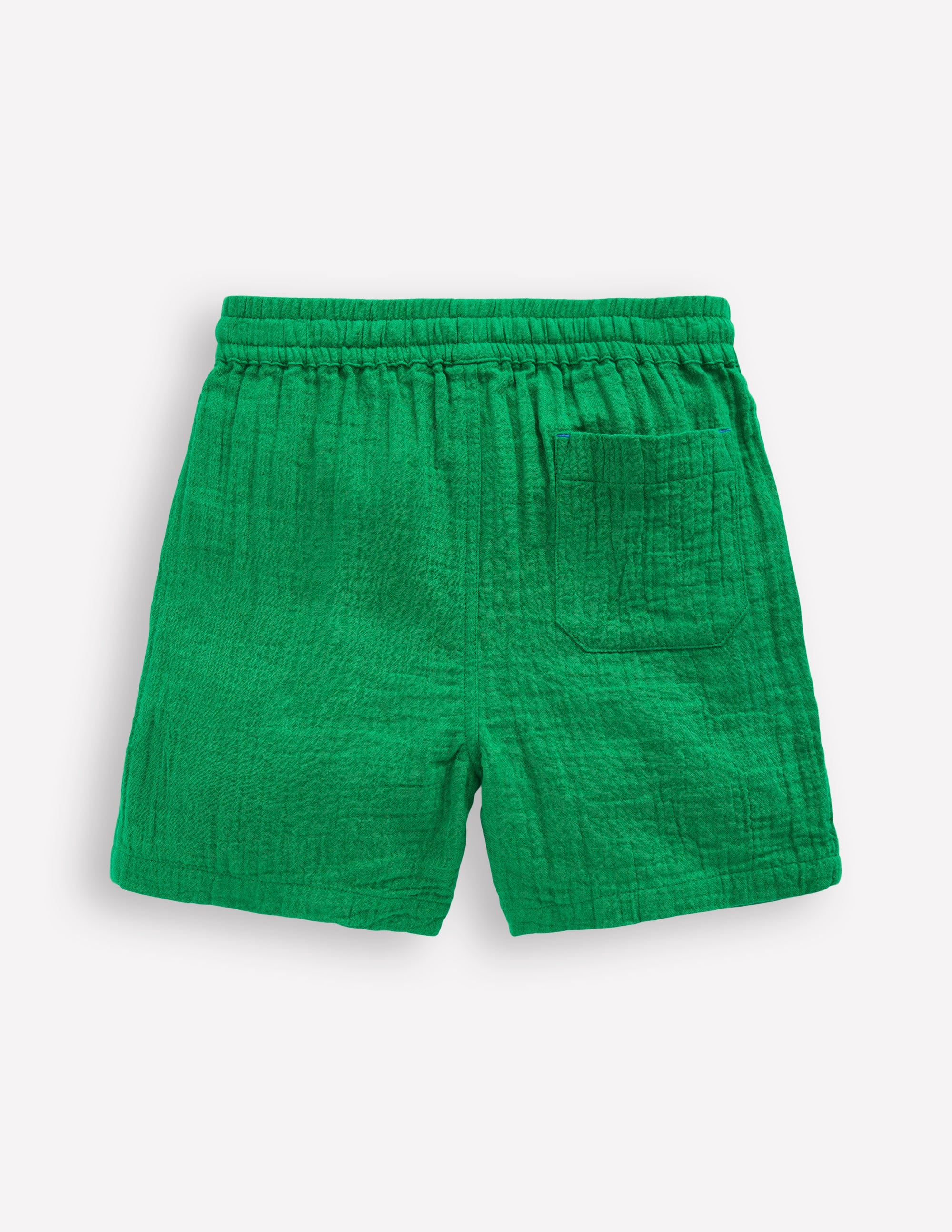 Double Cloth Shorts-Rich Emerald - Image 2