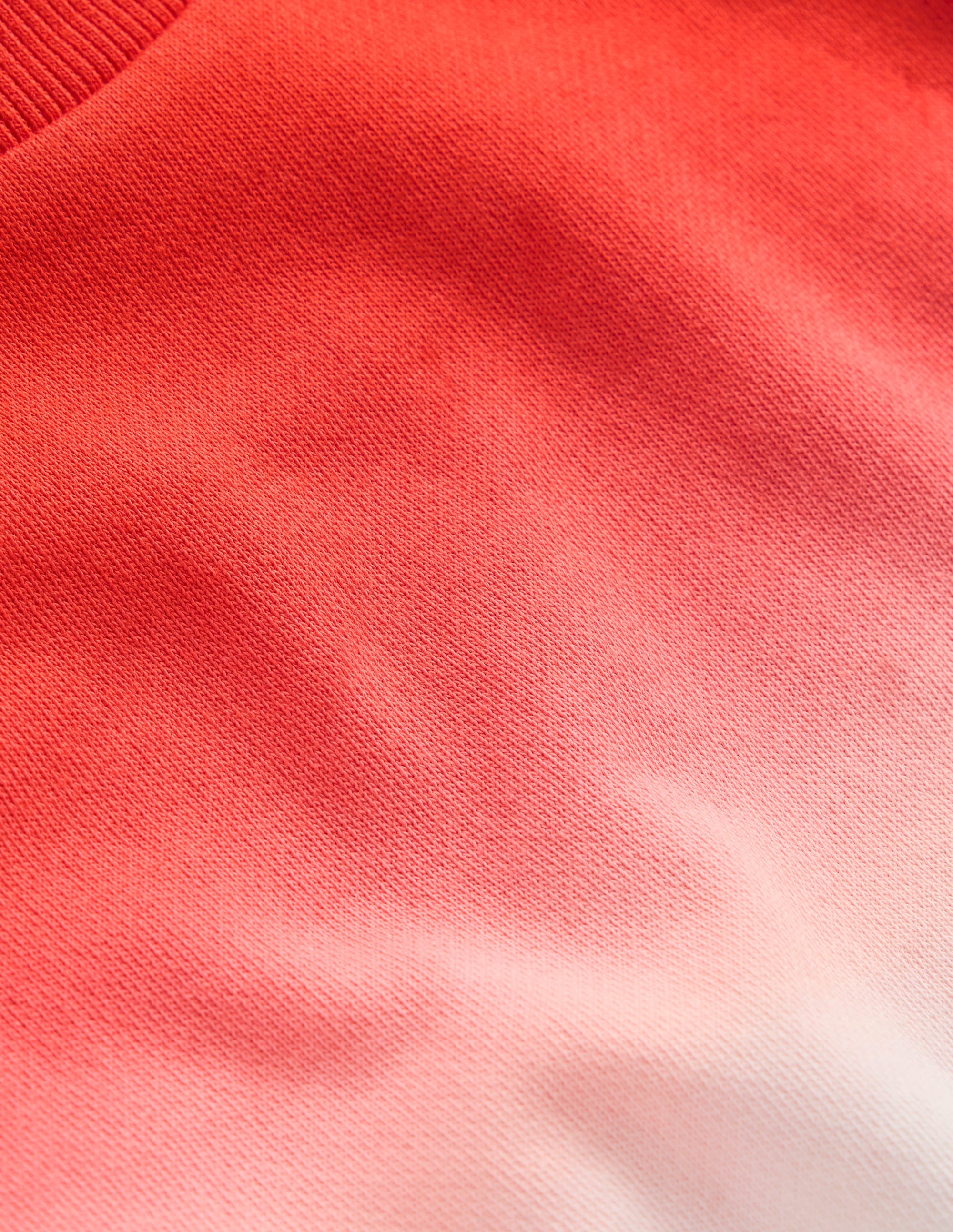 Tie Dye Sweatshirt-Glacier Blue/ Sunset Orange - Image 3