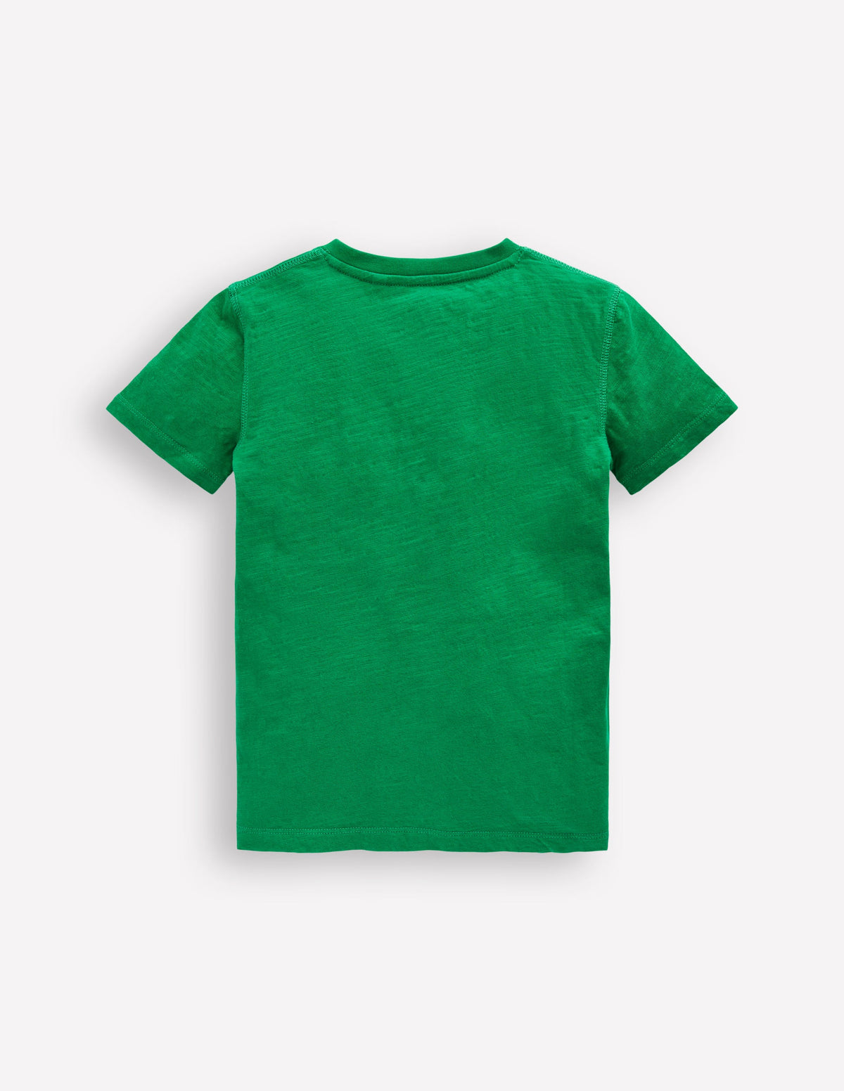 Short Sleeve Henley T-Shirt-Rich Emerald - Image 2