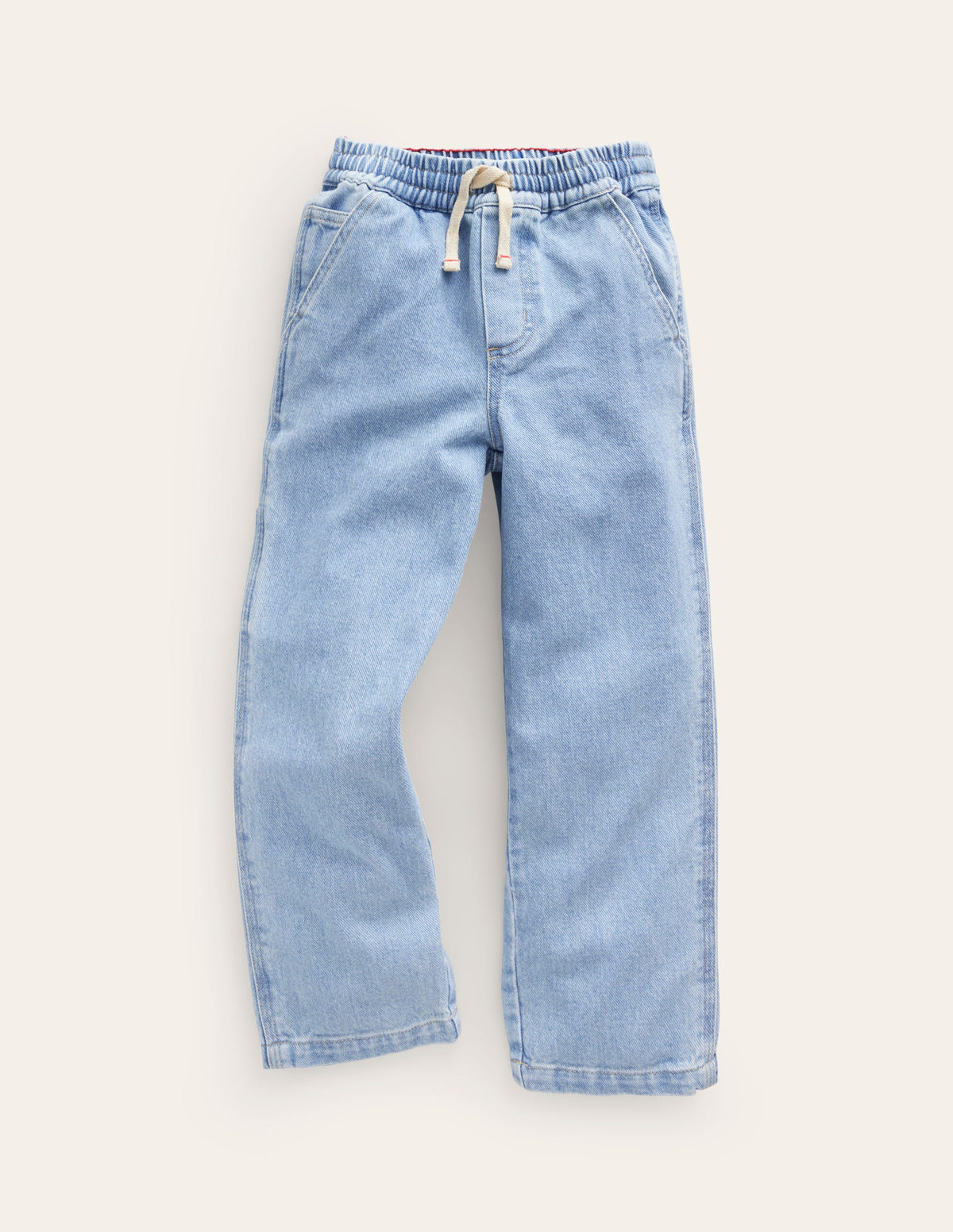 Pull-on Carpenter Trousers-Light Wash - Image 1