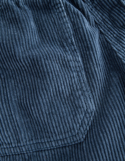 Pull-on Cord Trousers-Blueberry Pie-5