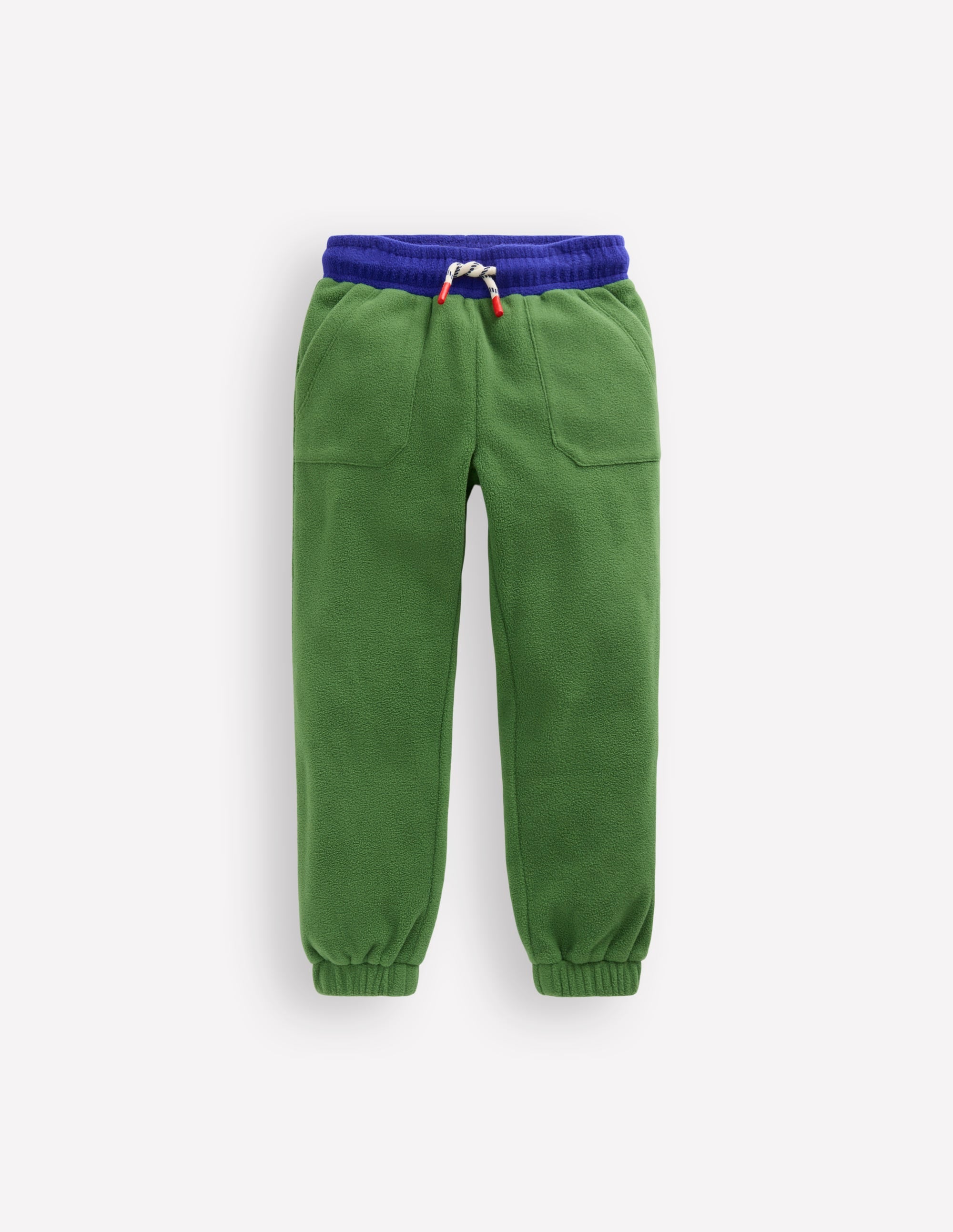 Cosy Fleece Joggers-Broccoli Green - Image 1