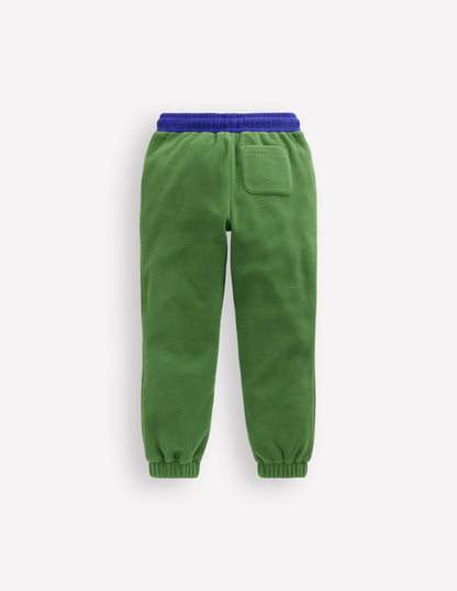 Cosy Fleece Joggers-Broccoli Green-2