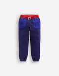 Cosy Fleece Joggers-College Navy
