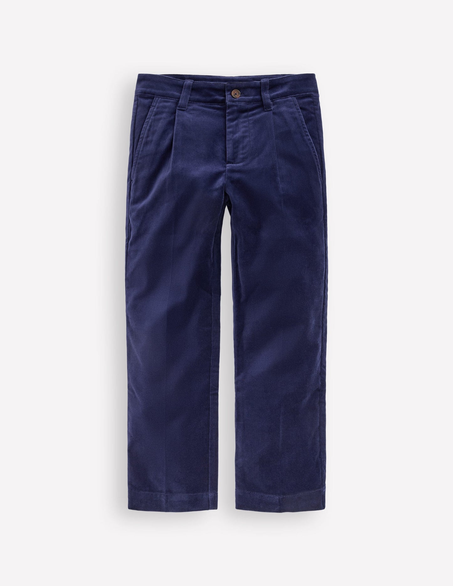 Smart Tailored Trousers-Navy Velvet