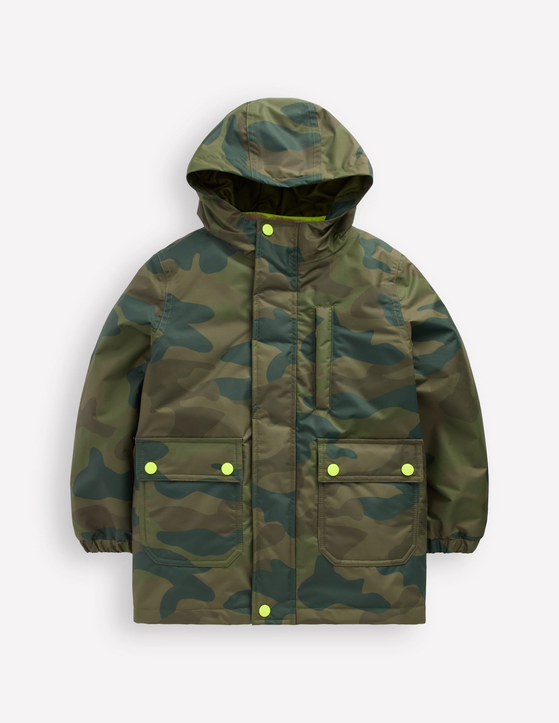 4-in-1 Waterproof Coat-Camo Boden UK