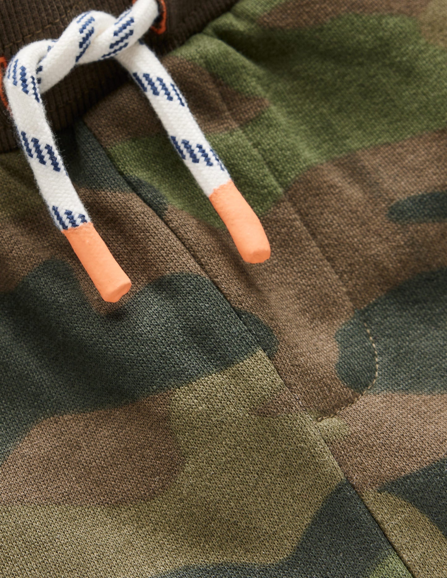 Printed Comfy Joggers-Camo