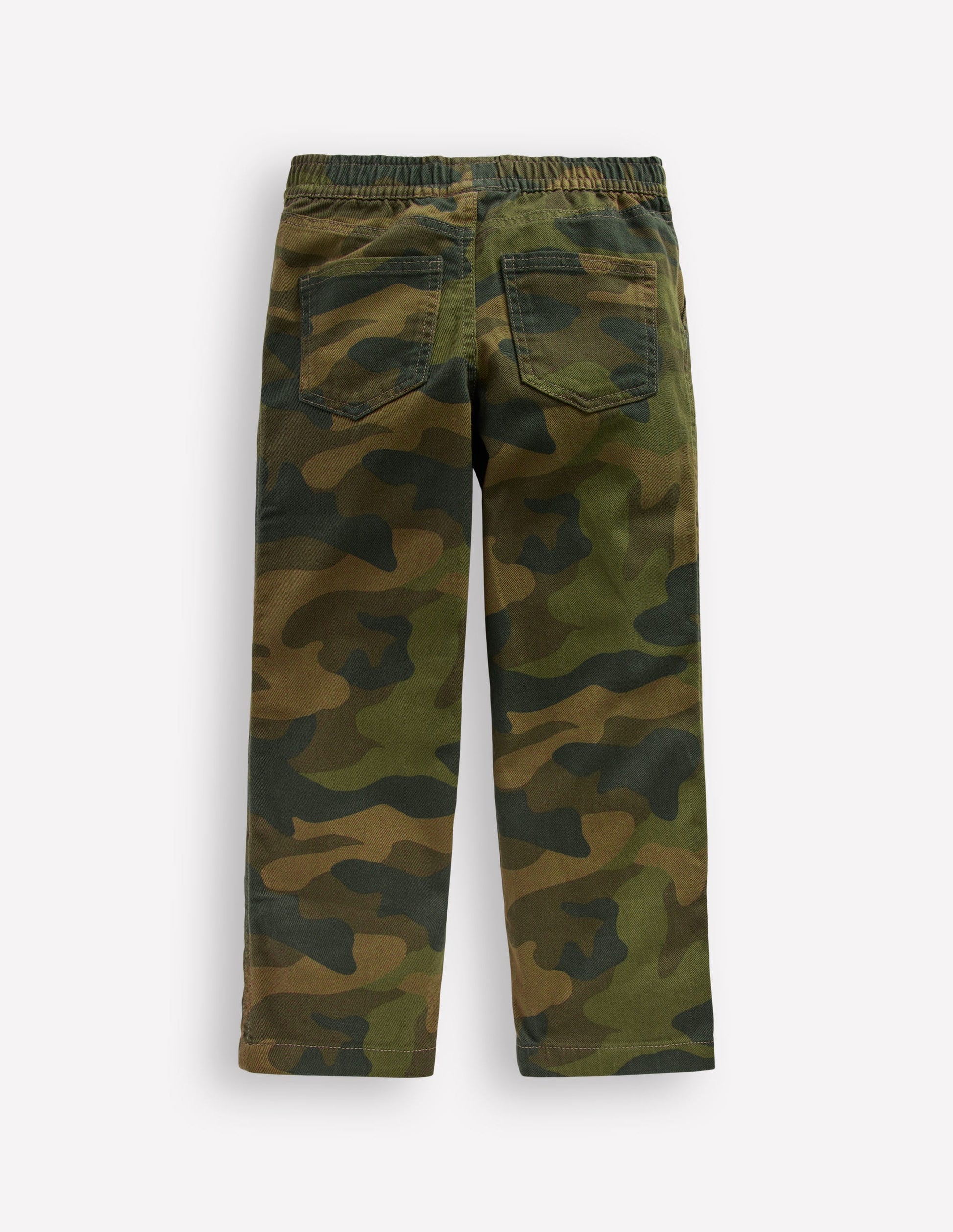 Pull-on Cotton Trouser-Camo-2