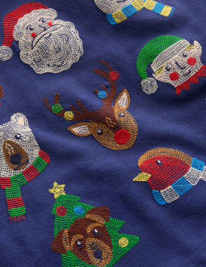 Superstitch Long Sleeve Top-Twilight Christmas Characters-3