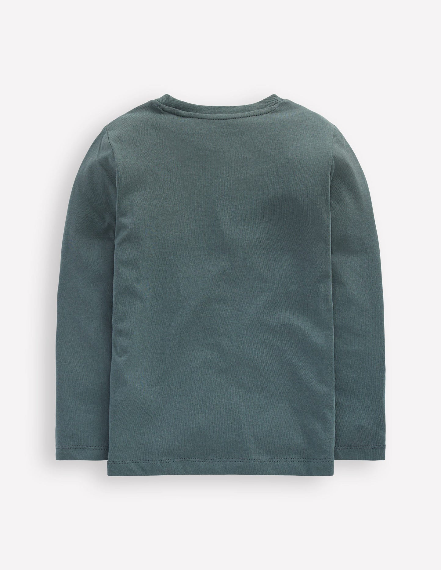 Long Sleeve Printed T-shirt-Smoke Woodland Friends