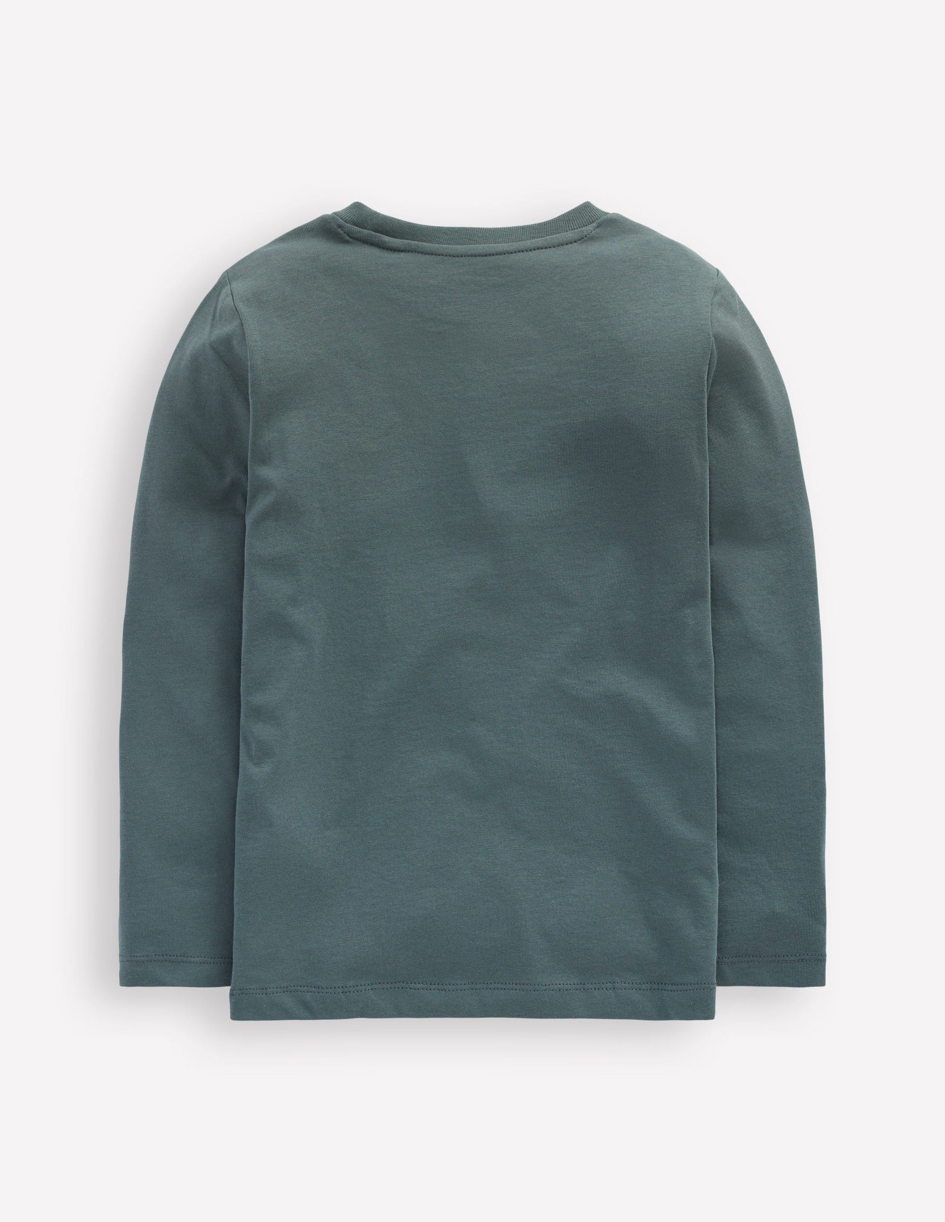 Long Sleeve Printed T-shirt-Smoke Woodland Friends-2