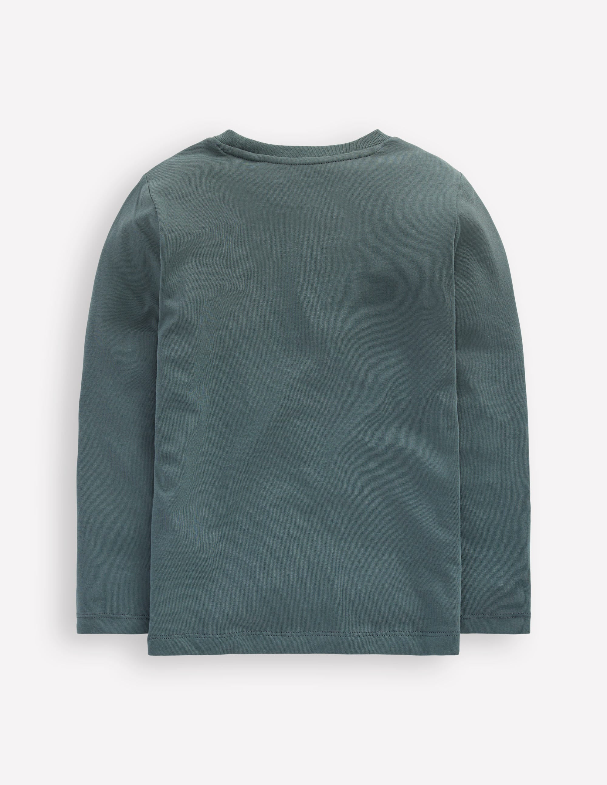 Long Sleeve Printed T-shirt-Smoke Woodland Friends - Image 2