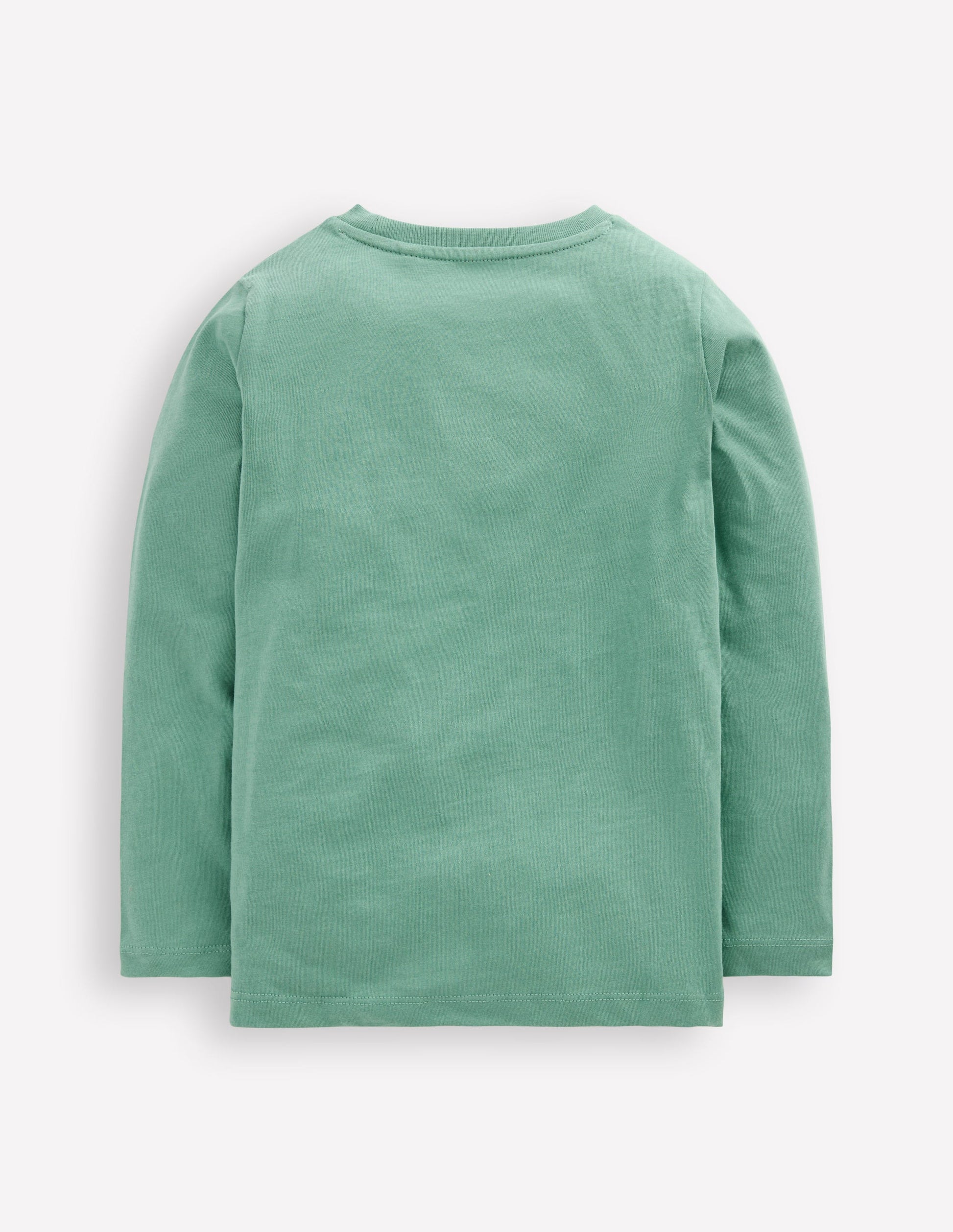 Long Sleeve Printed T-shirt-Oil Blue Moose Explorer-2