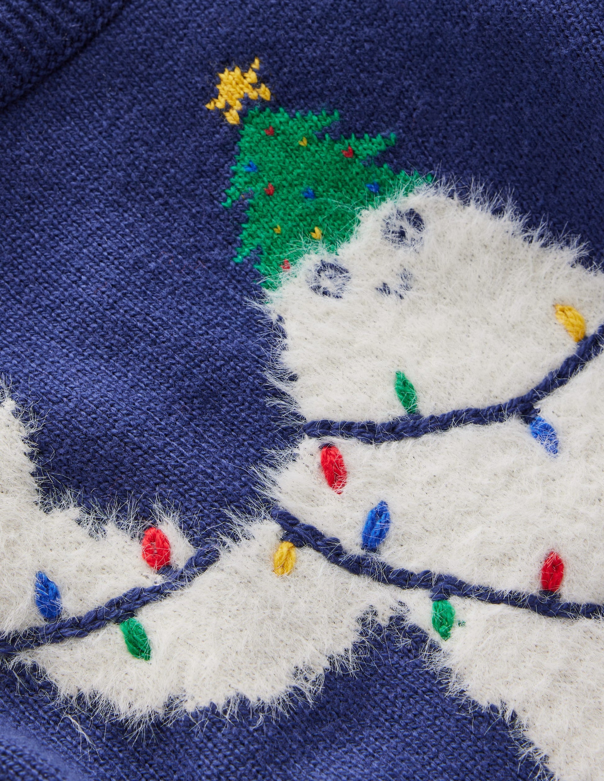 Fun Logo Jumper-College Navy Yeti-3