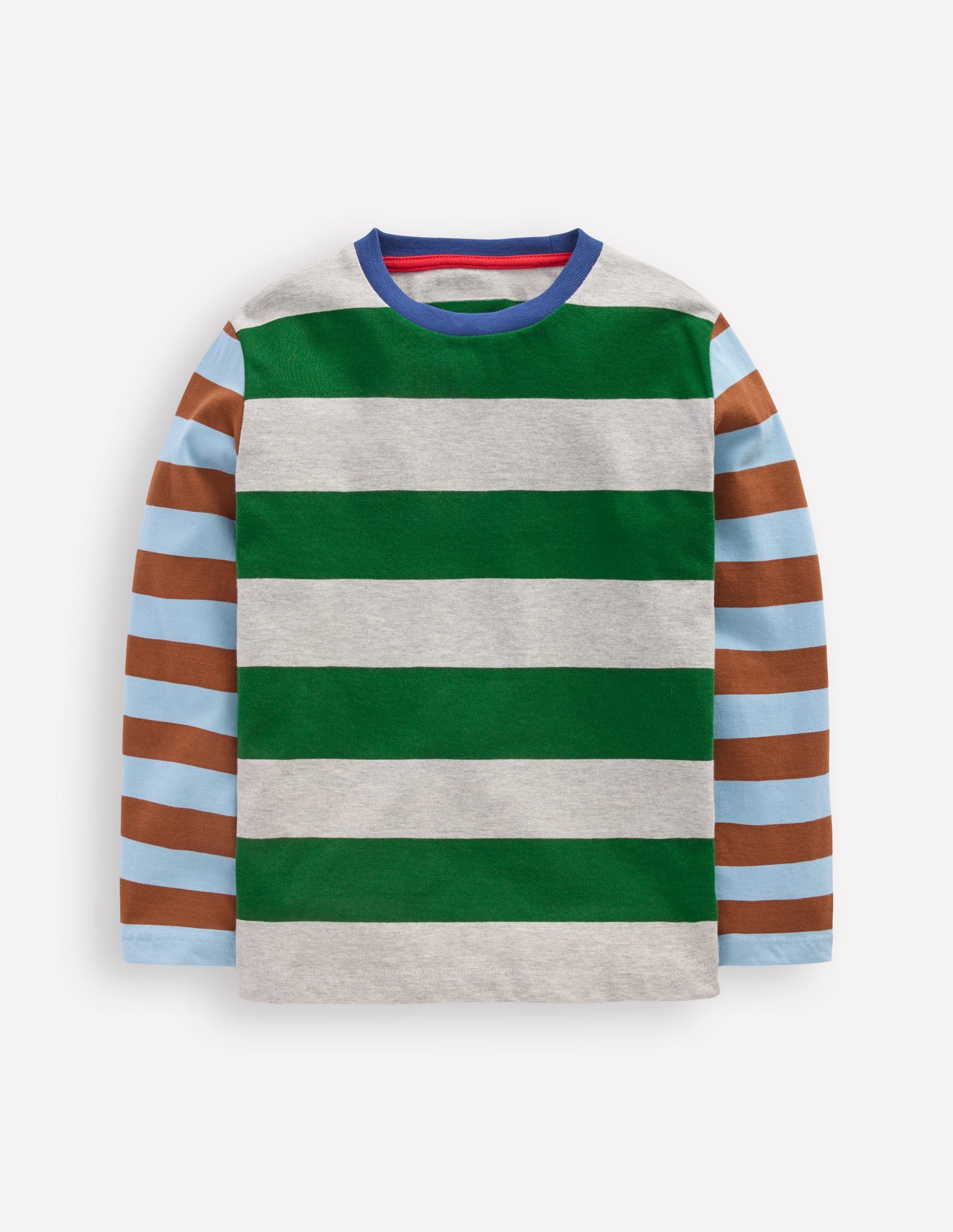 Long Sleeve Hotchpotch T-shirt-Hotch Multi-4