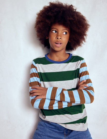 Long Sleeve Hotchpotch T-shirt-Hotch Multi-1