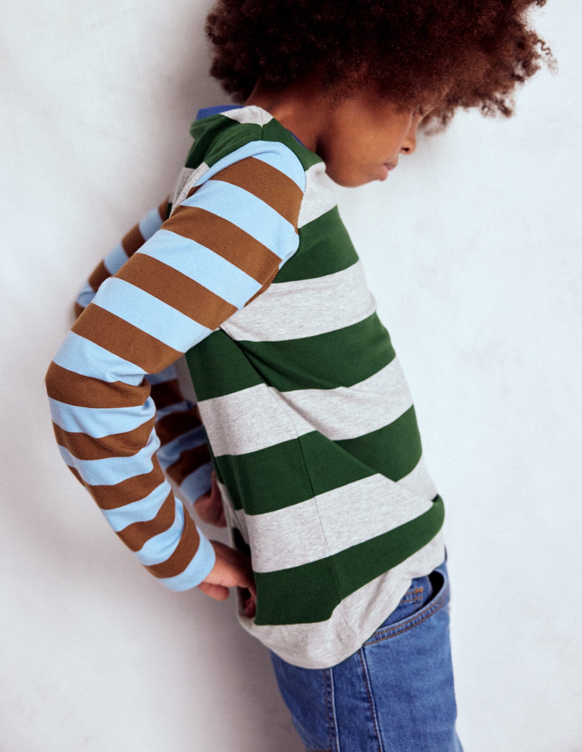 Long Sleeve Hotchpotch T-shirt-Hotch Multi-3