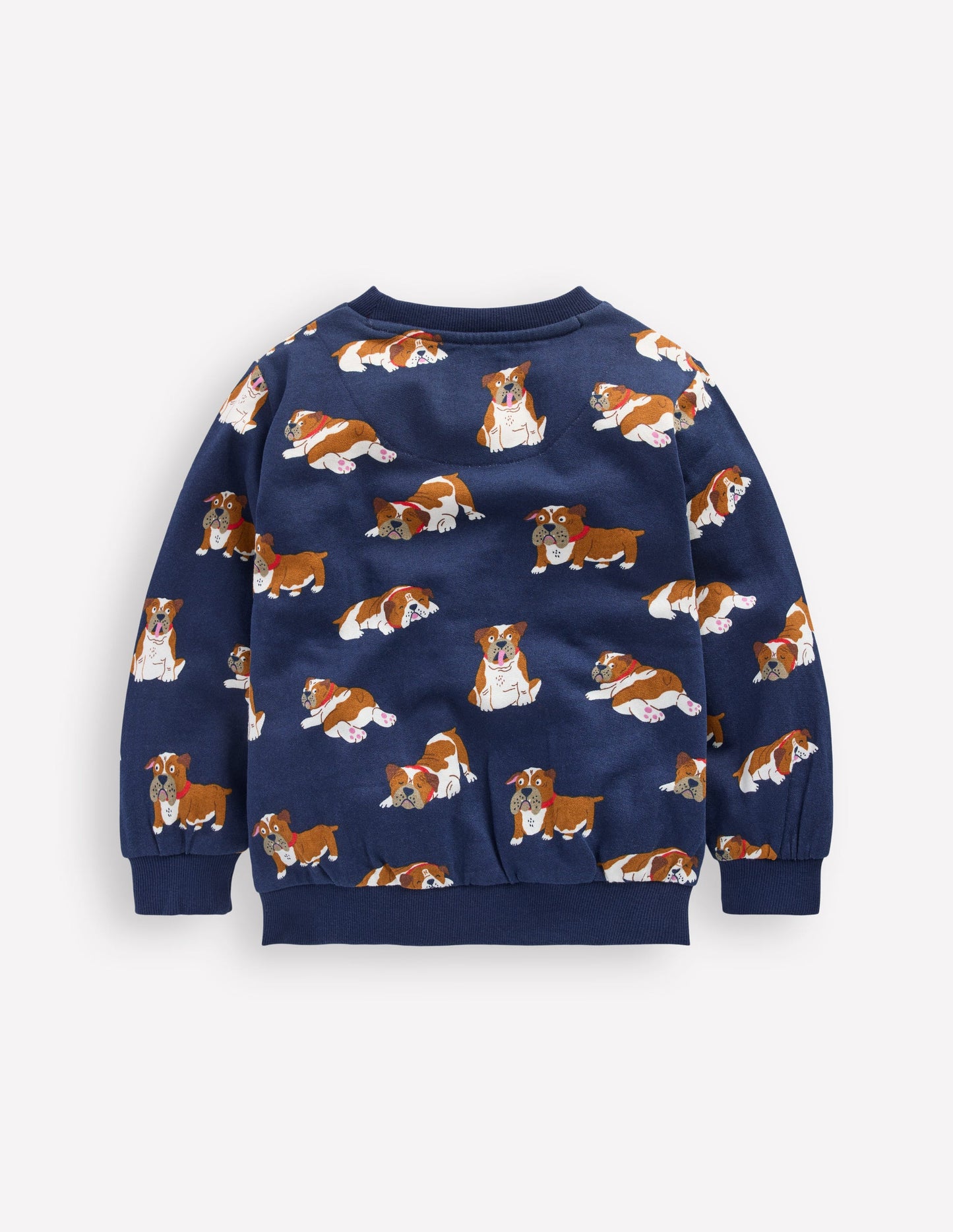 Everyday Printed Sweatshirt-Blue Bulldogs