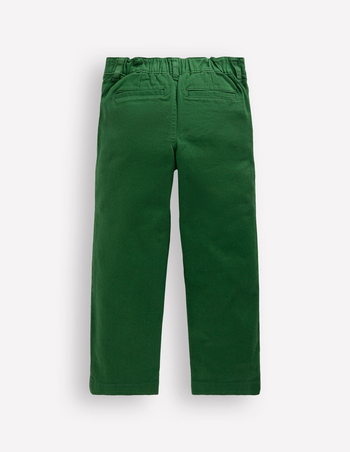 Everyday Straight Leg Trousers-Pine Green Twill - Image 4