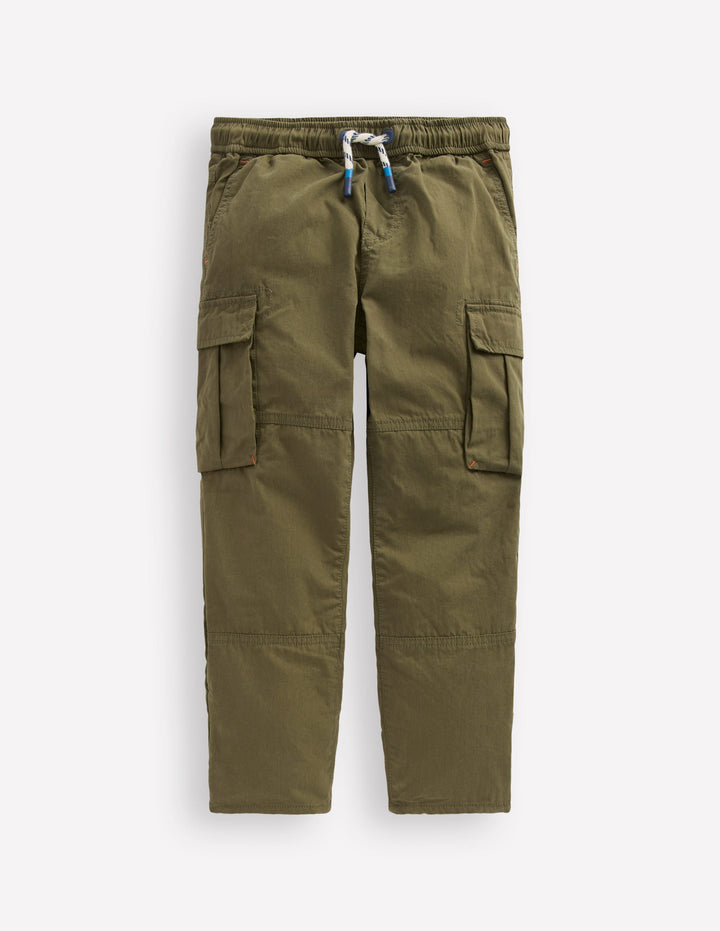 Adventure Cosy Lined Trousers-Woodland Green