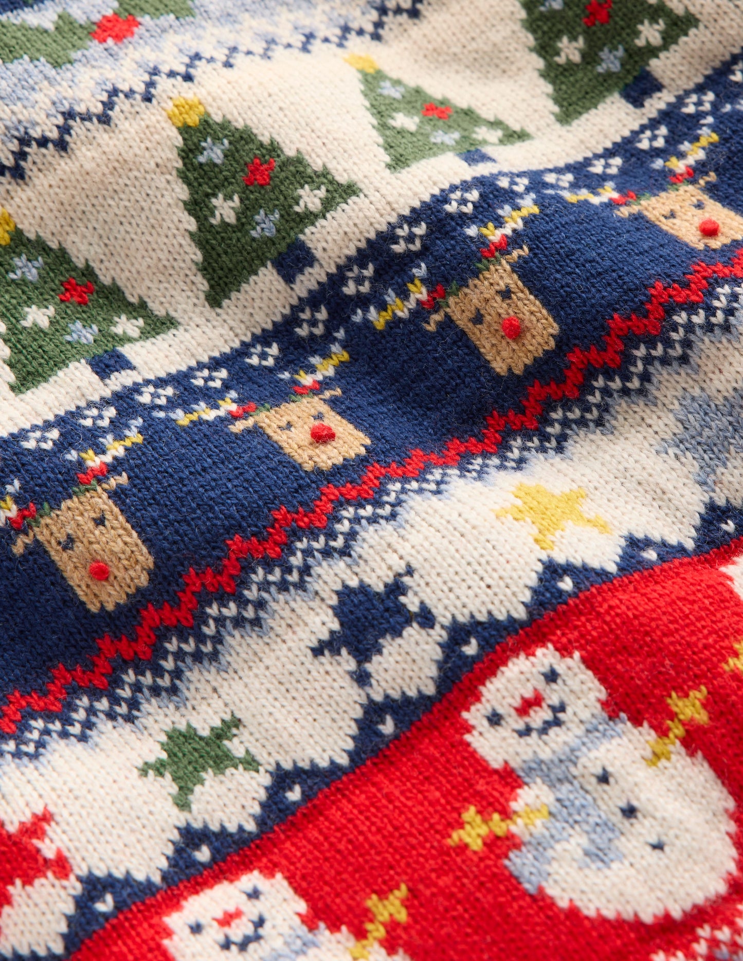 Fair Isle Jumper-Multi Christmas Fairisle