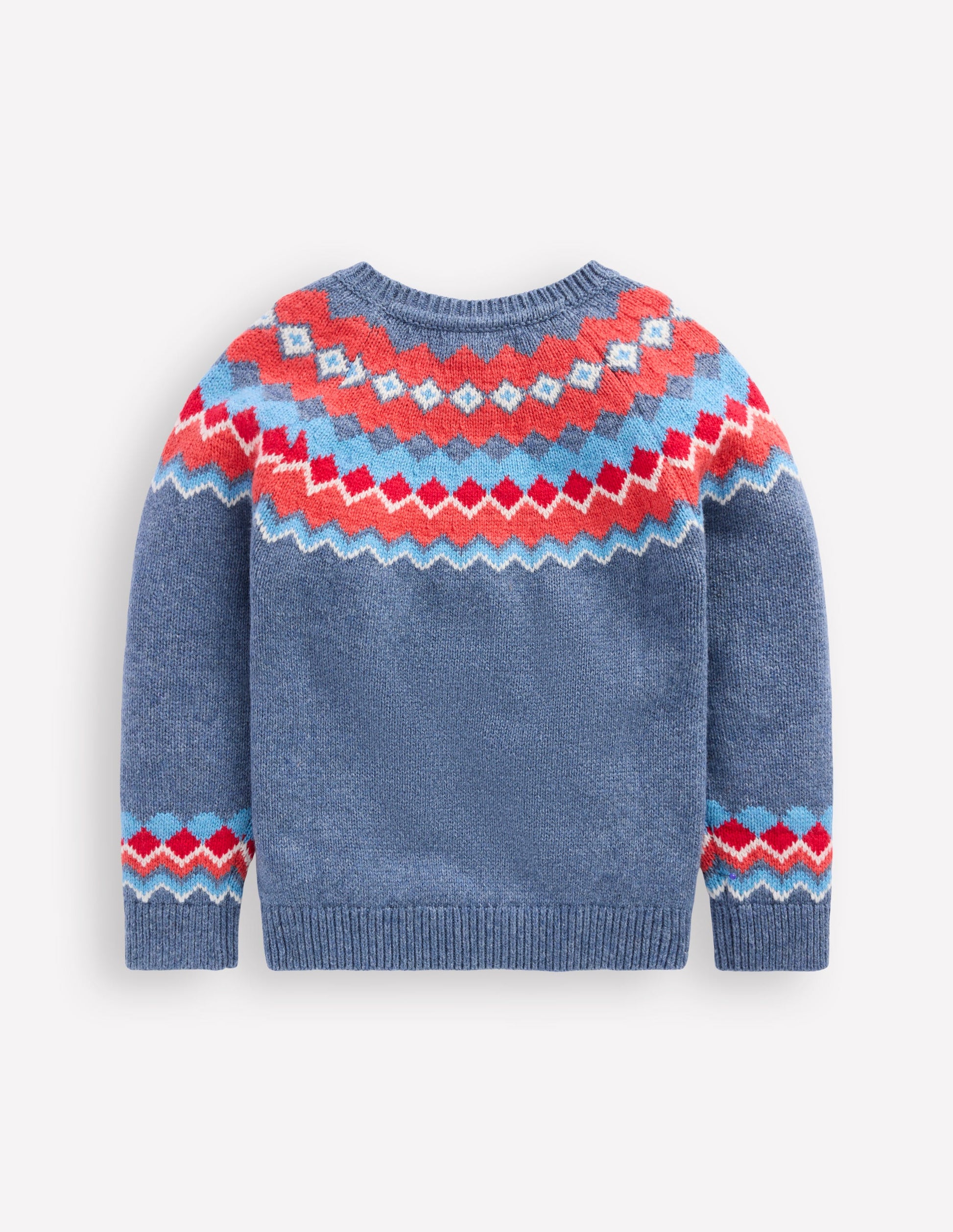 Fair Isle Jumper-Blue Classic Fair Isle-4
