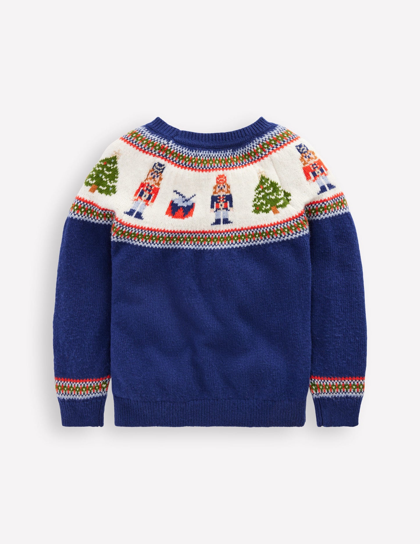Fair Isle Jumper-College Navy Nutcracker
