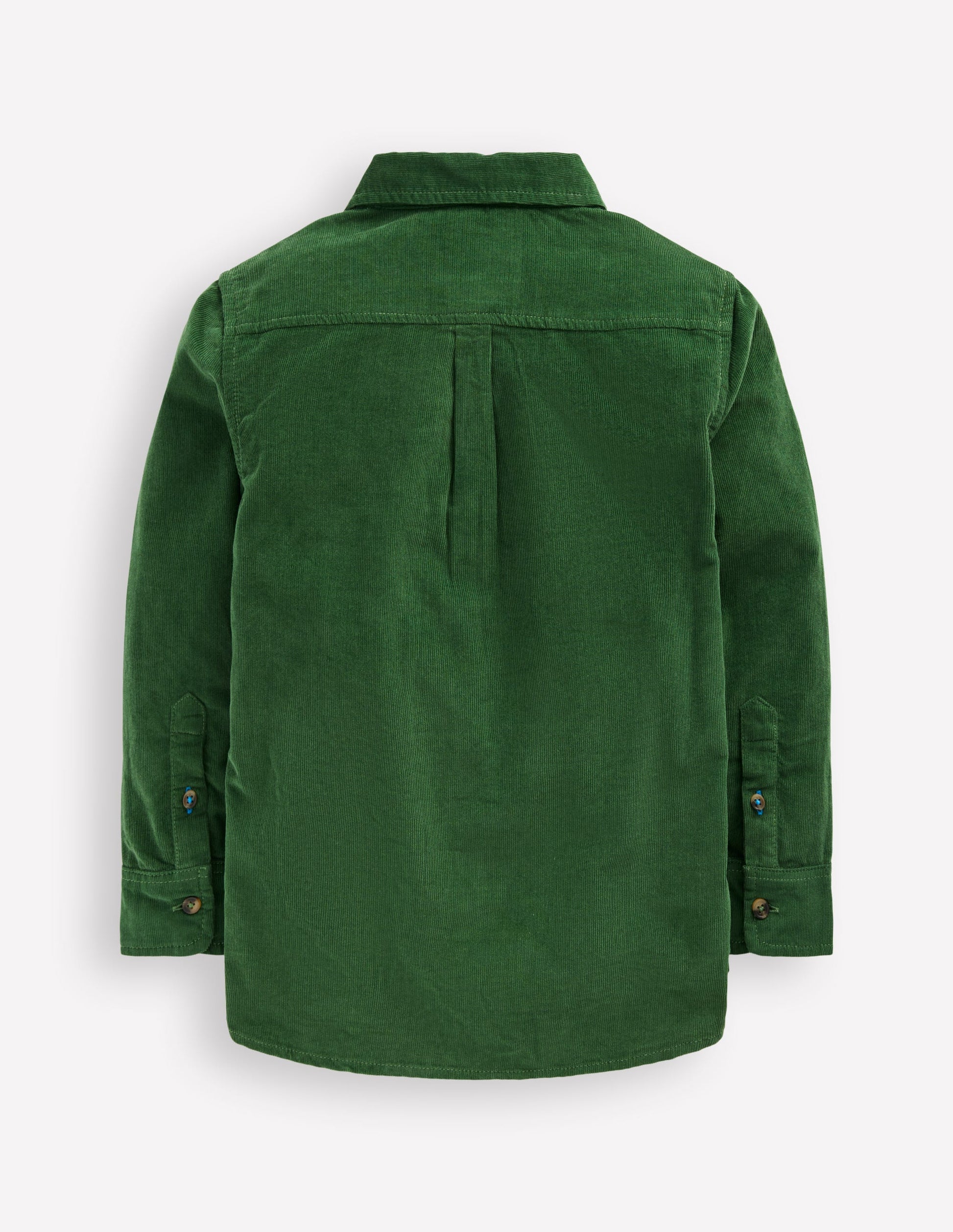 Corduroy Shirt-Pine Green-2