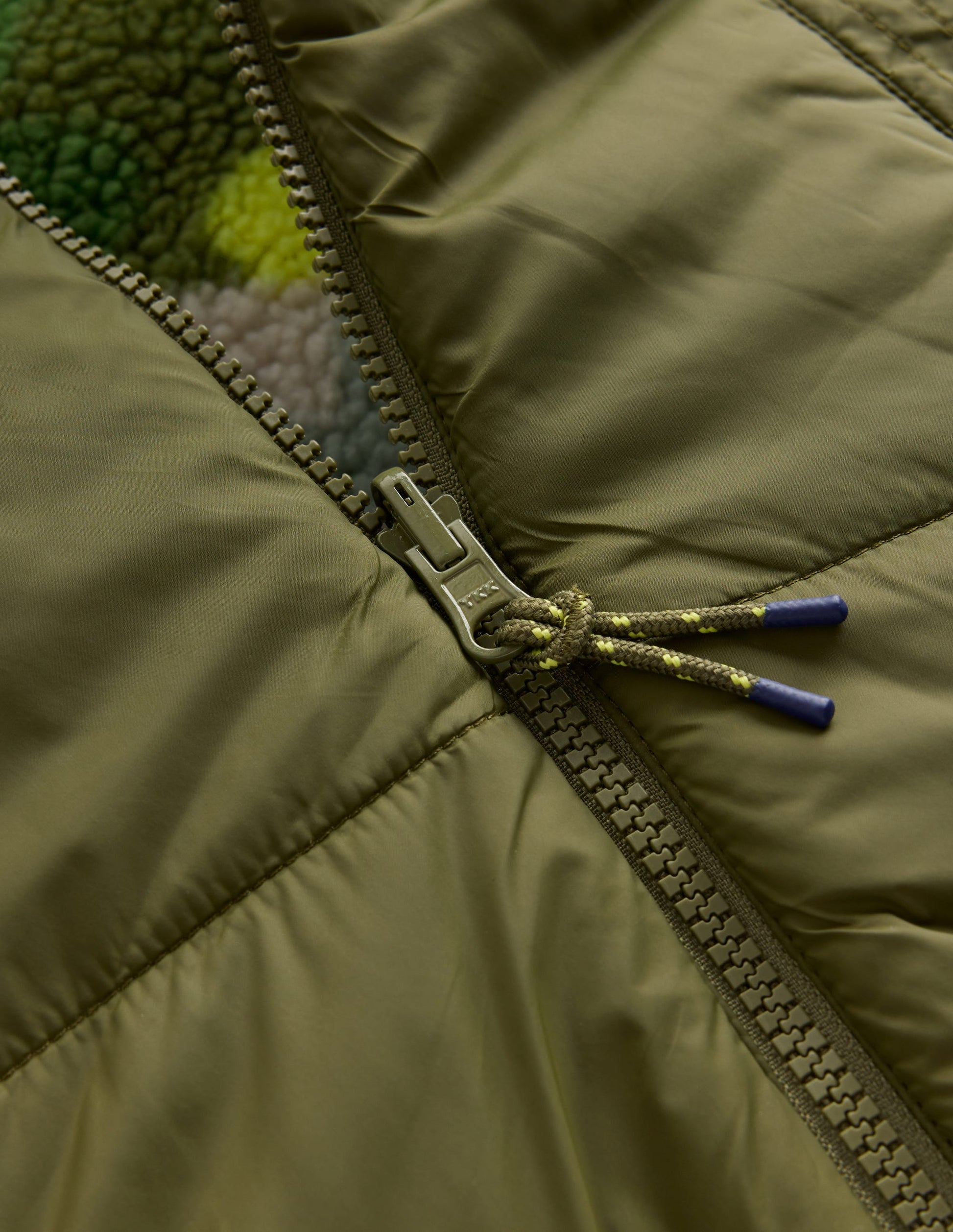 Reversible Cosy Borg Jacket-Green Camo-3