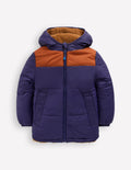 Reversible Cosy Borg Jacket-Brown Borg